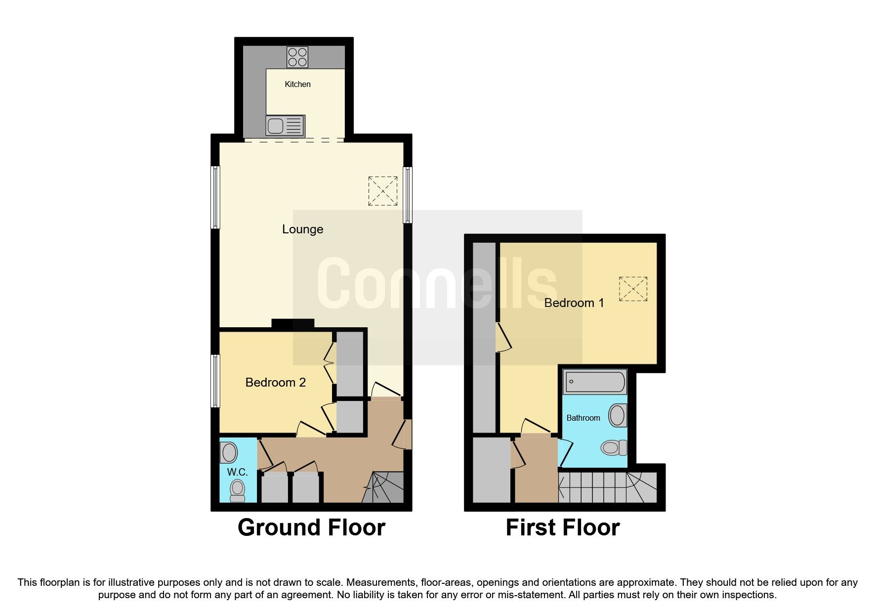 2 bed mews house for sale in Kingsley Avenue, Fairfield, Hitchin SG5