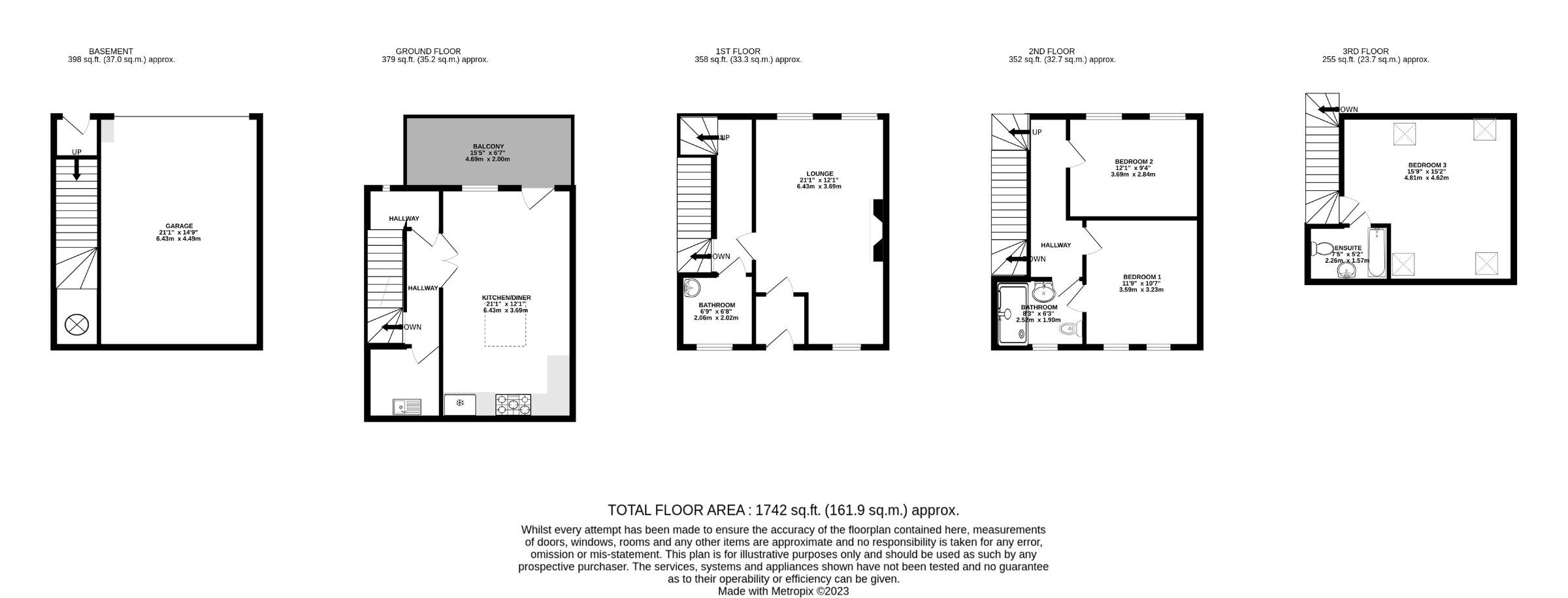 3 bed town house for sale in Shotley Bridge, Consett DH8 Zoopla
