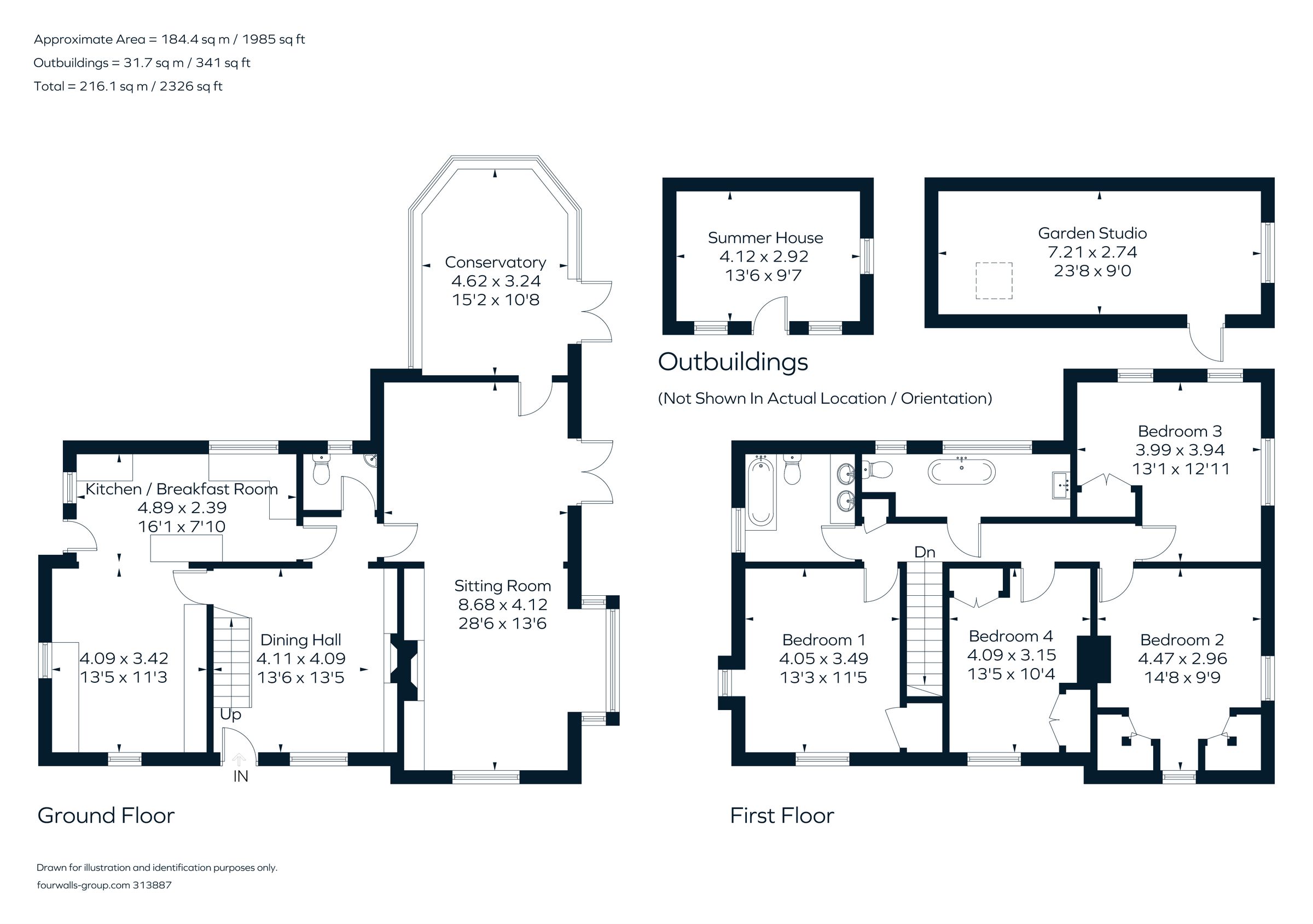 4 bed detached house for sale in Winter Hill Road, Pinkneys Green