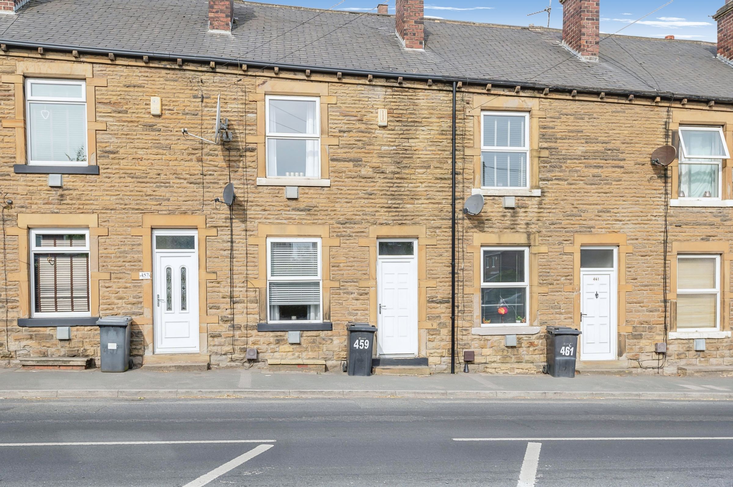 2 bed terraced house for sale in Leeds Road, Robin Hood, Wakefield