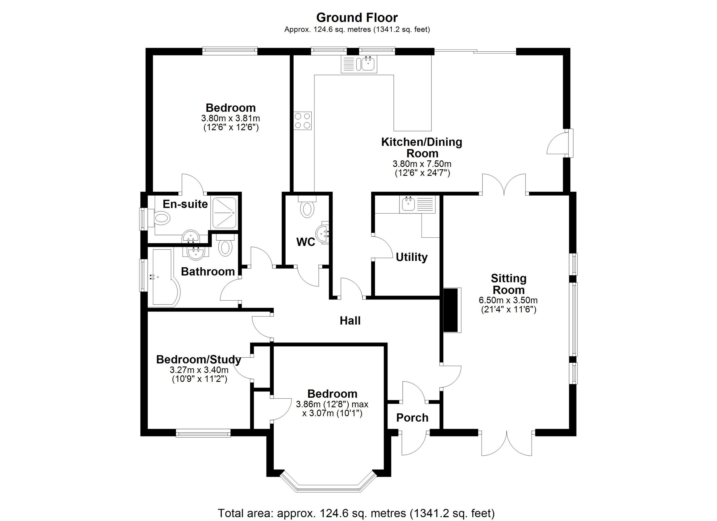 3 bed bungalow for sale in Hatchet Close, Hale, Fordingbridge