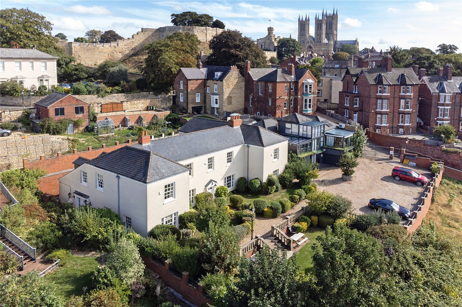 4 bed terraced house for sale in West Hill House, Motherby Hill