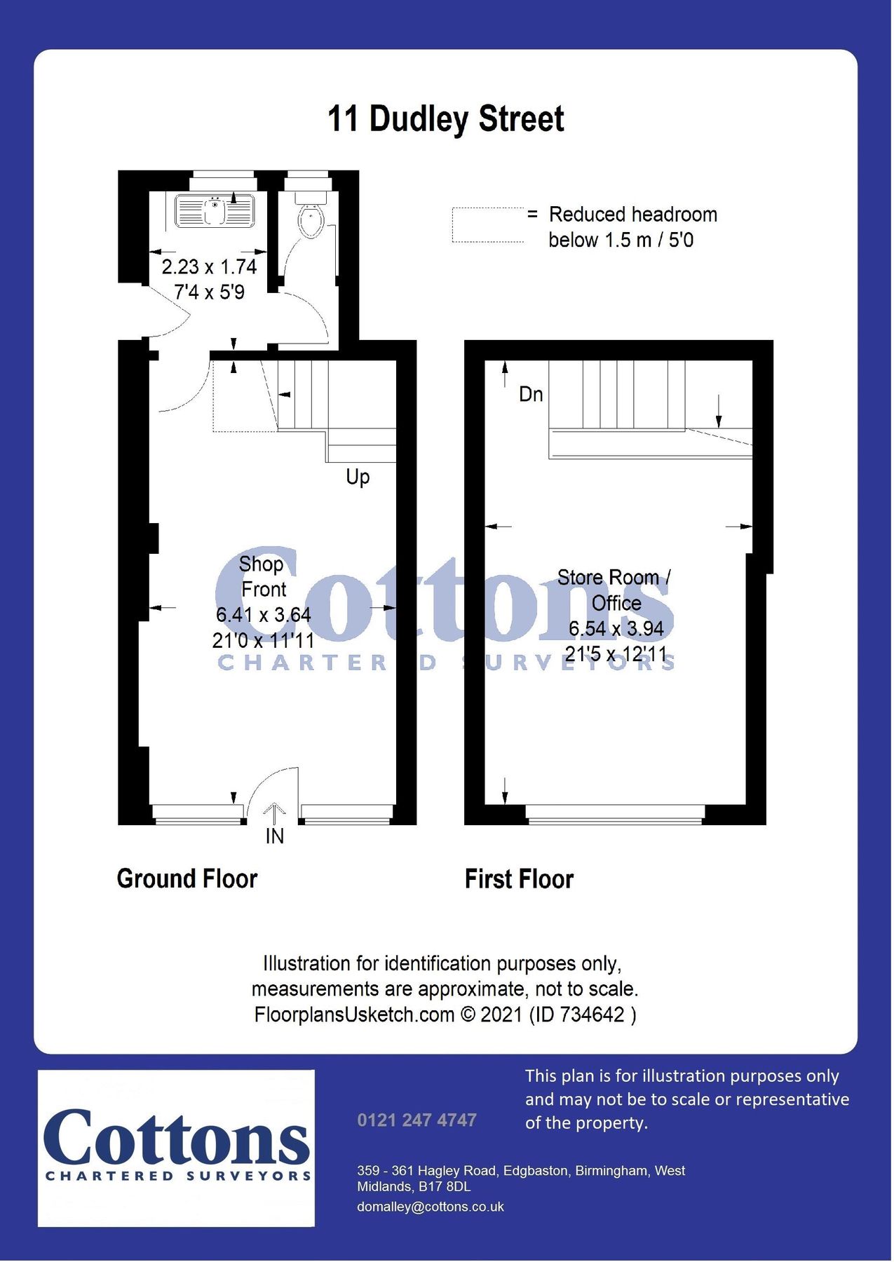 Retail premises to let in Malthouse Court, Tipton Street, Sedgley