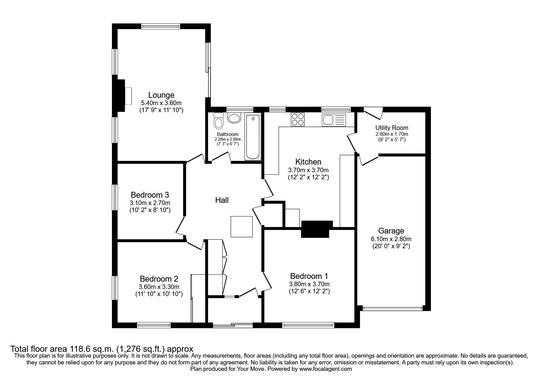 3 bed bungalow for sale in Vinters Road, Maidstone, Kent ME14 Zoopla