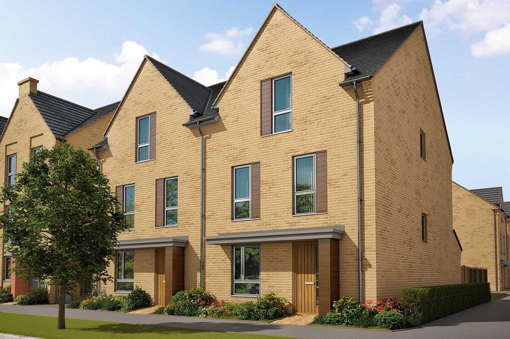 New home, 4 bed town house for sale in "The Stapleford" at Heron Road