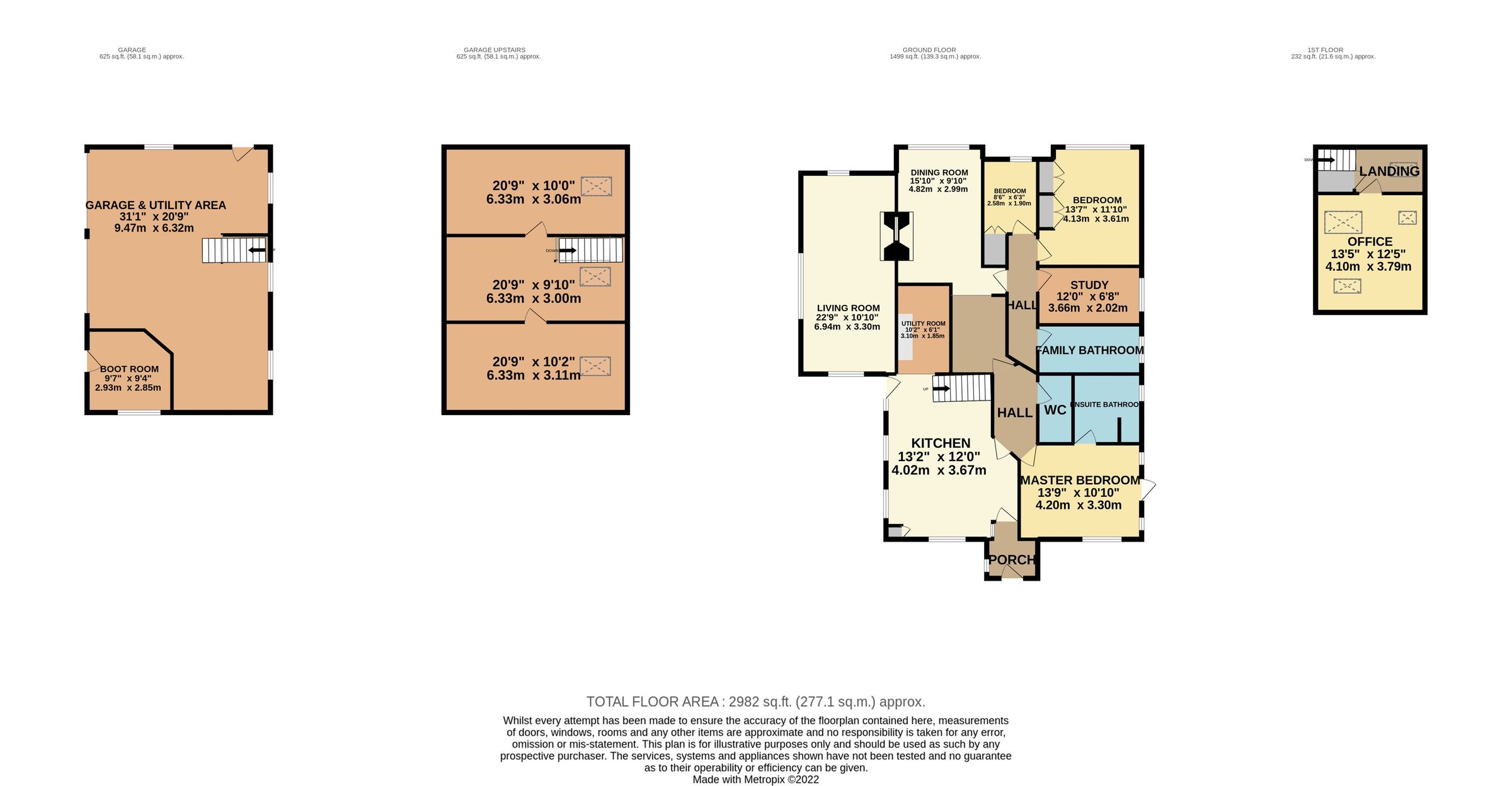 5 bed bungalow for sale in Bury Farm House, Sandy Lane, Brindle