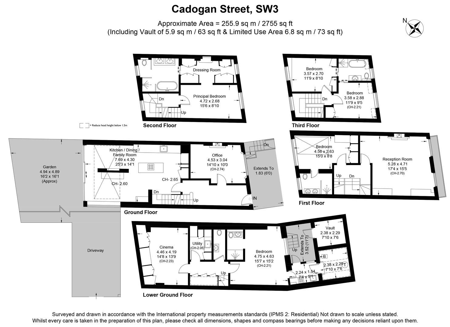 5 bed property for sale in Cadogan Street, London SW3 Zoopla