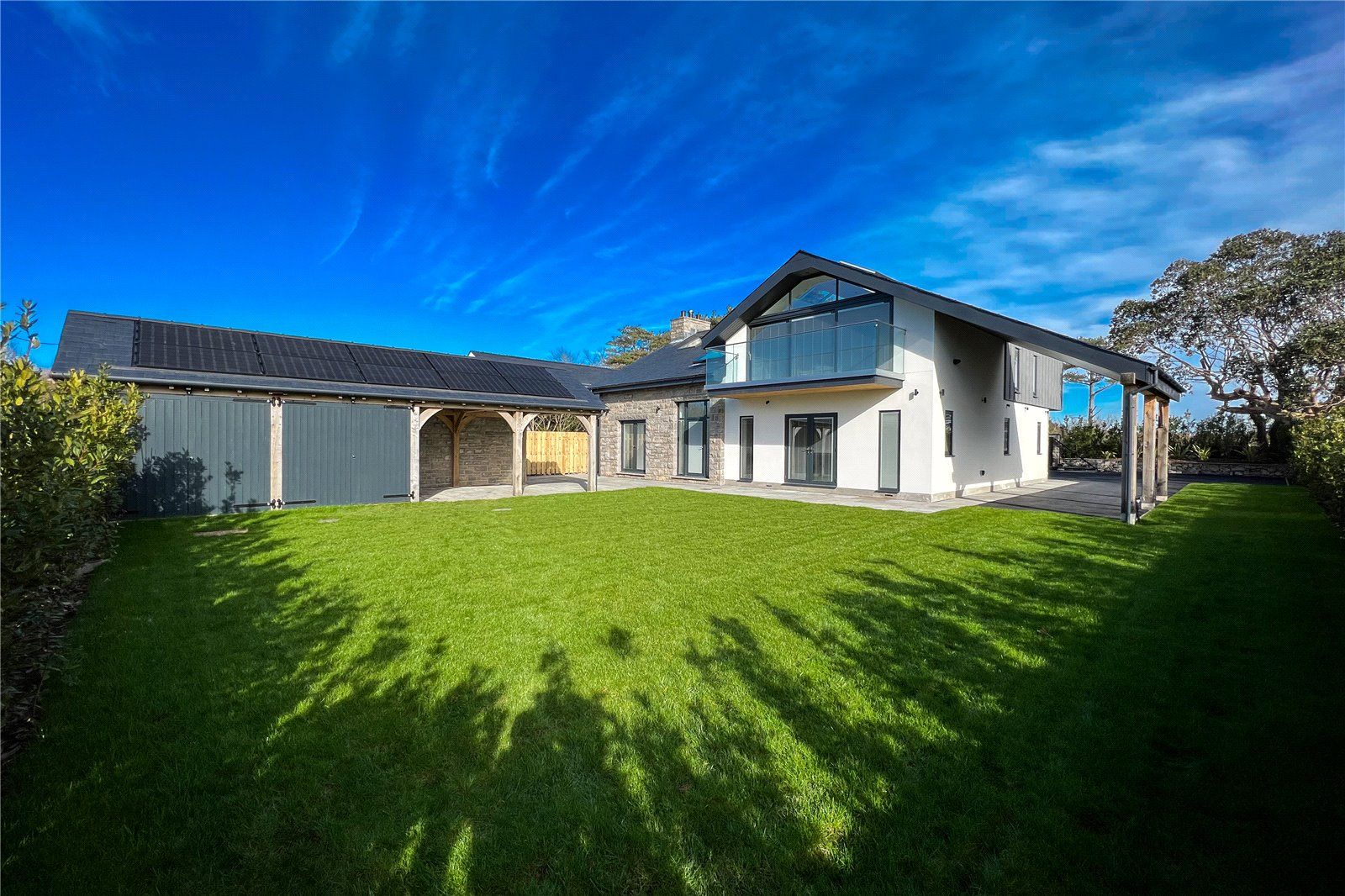 New home, 4 bed detached house for sale in Lon Golff, Abersoch, Gwynedd