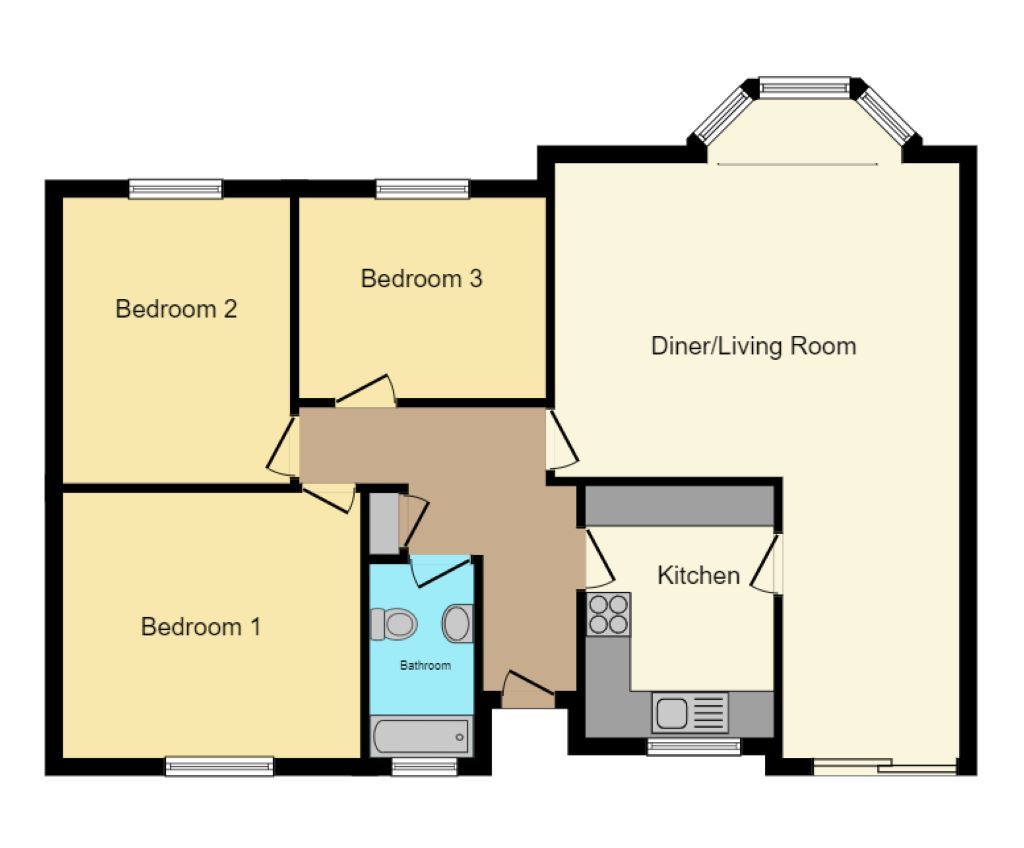 3 bed detached bungalow for sale in Allergill Park, Upperthong