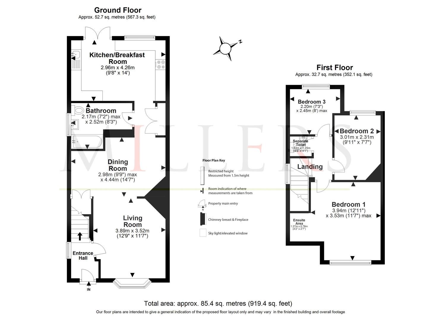 3 bed end terrace house for sale in Charles Street, Epping CM16 Zoopla