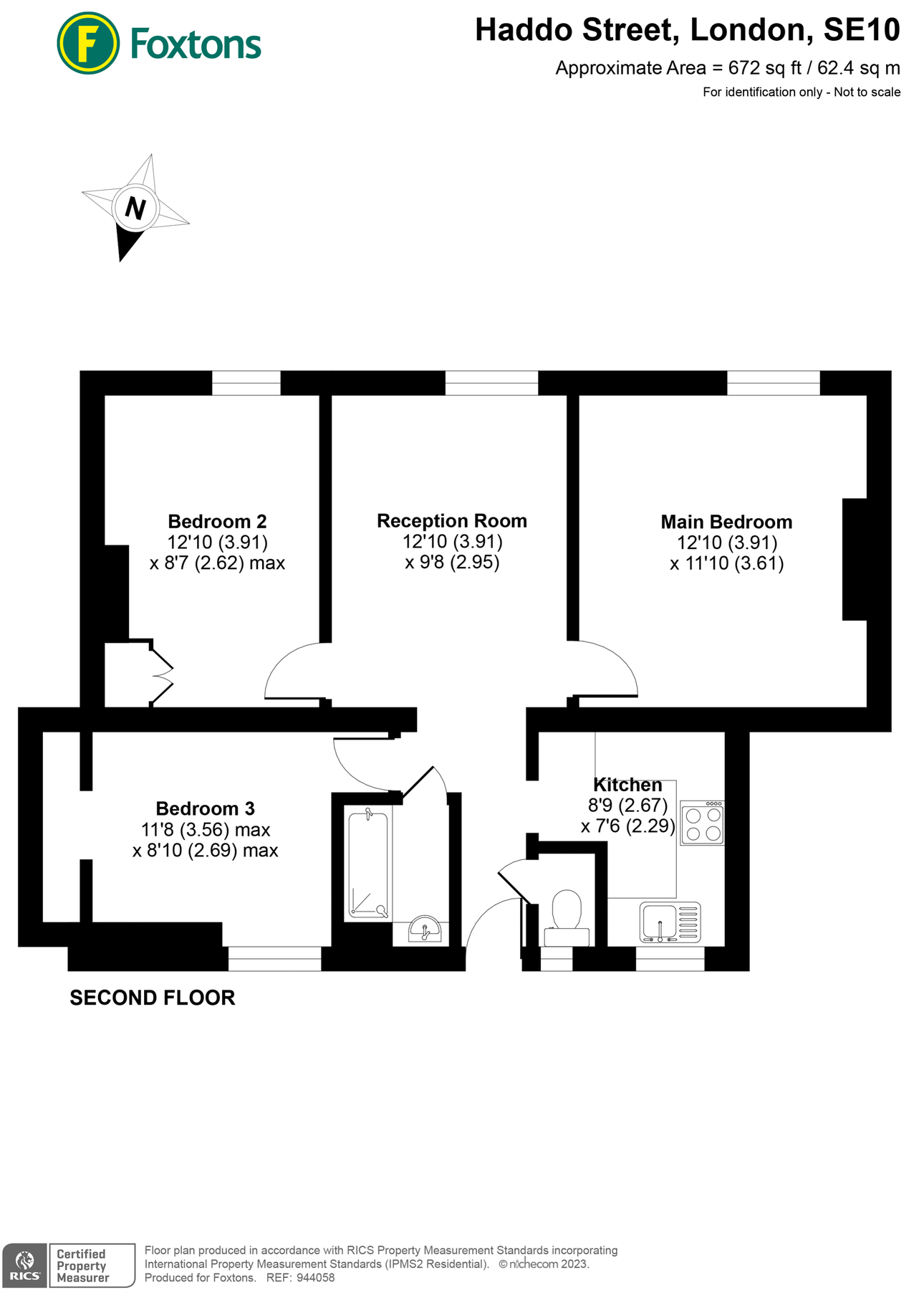 3 bed flat for sale in Haddo Street, Greenwich, London SE10 Zoopla