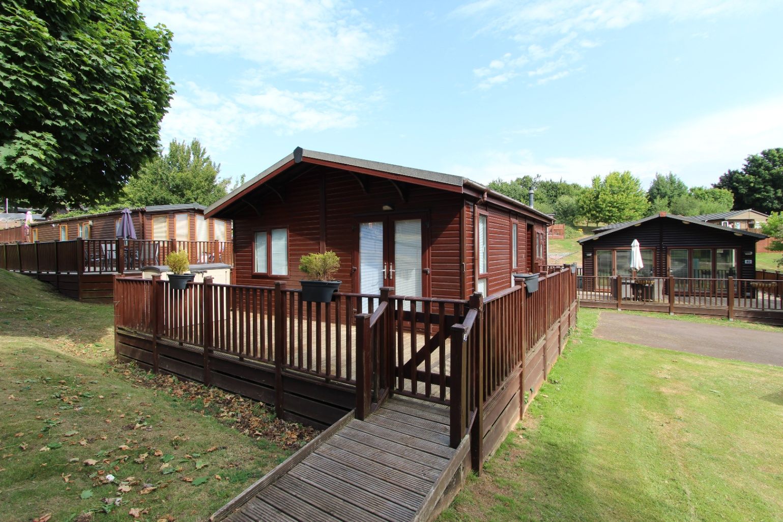 2 bed lodge for sale in Brambles Devon Hills Holiday Village, Totnes