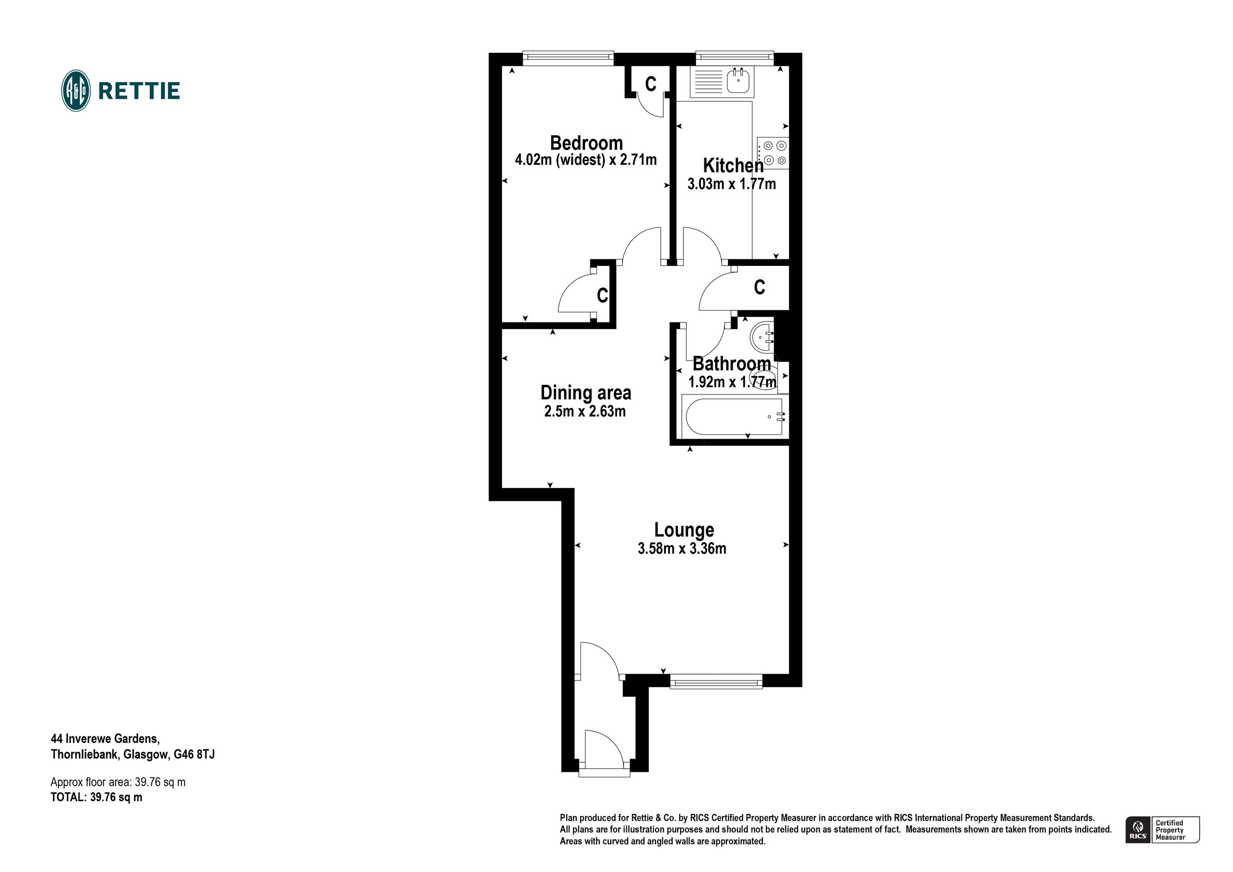 1 bed flat for sale in Inverewe Gardens, Thornliebank, Glasgow G46 Zoopla