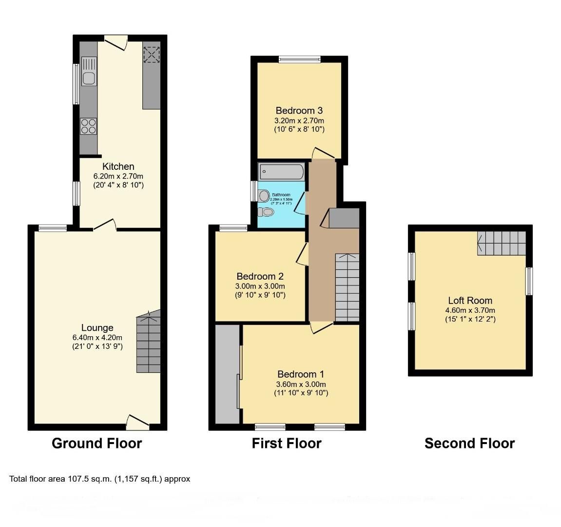 3 bed terraced house for sale in Mumbles Road, Blackpill, Swansea SA3