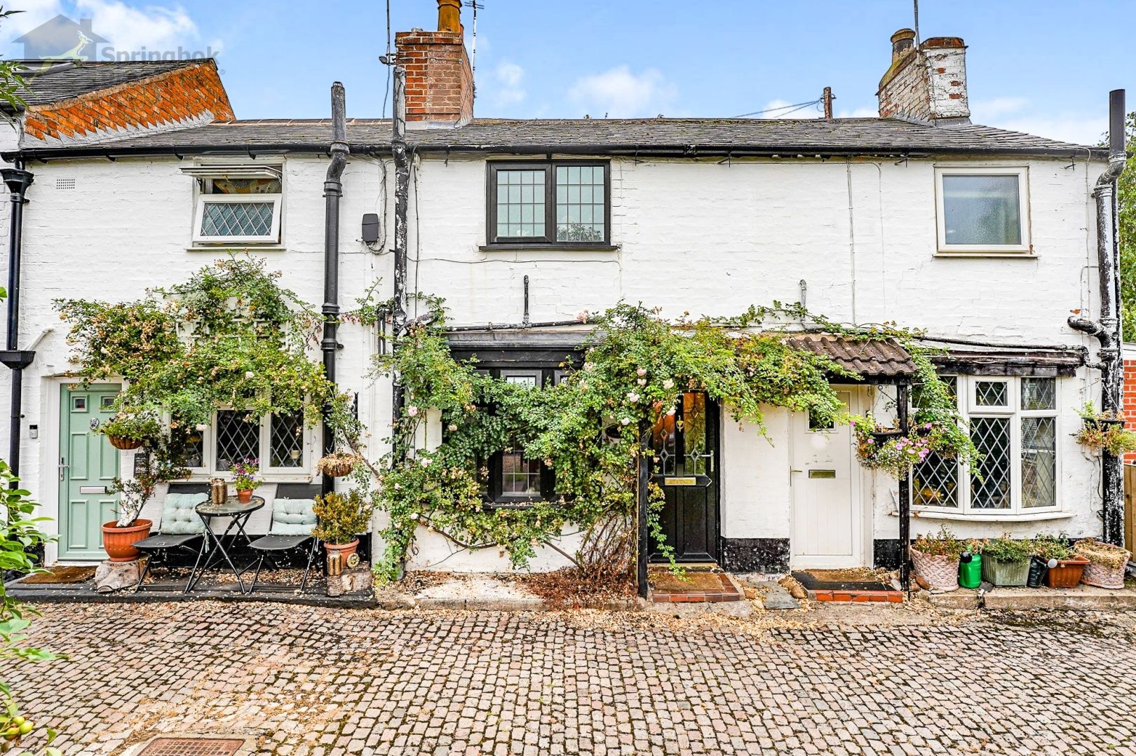 1 bed terraced house for sale in Meadow View, London Road, Oadby