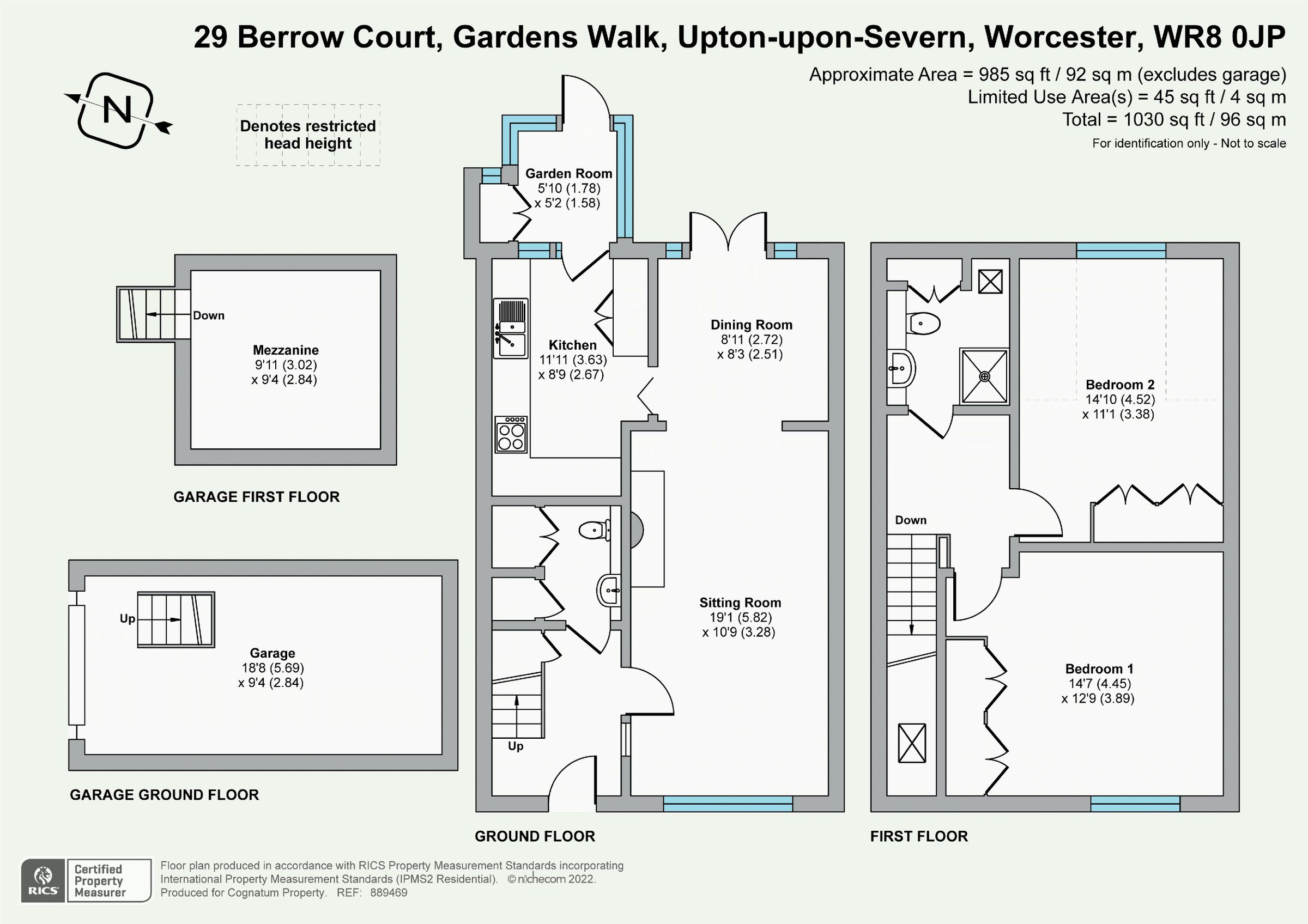 2 bed property for sale in Berrow Court, Gardens Walk, Worcester WR8 Zoopla