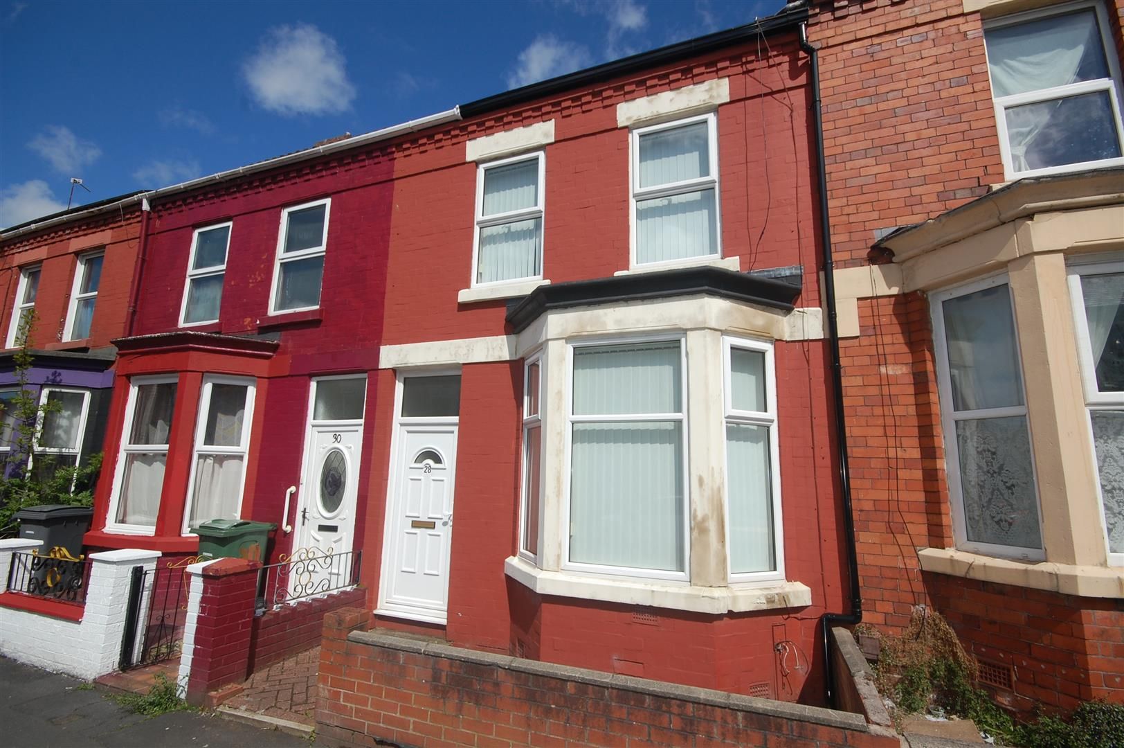 3 bed terraced house to rent in Wycliffe Street, Rock Ferry, Birkenhead