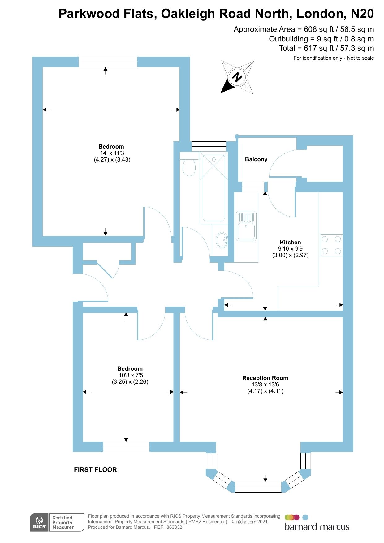 2 bed flat for sale in Oakleigh Road North, Whetstone, London N20 Zoopla