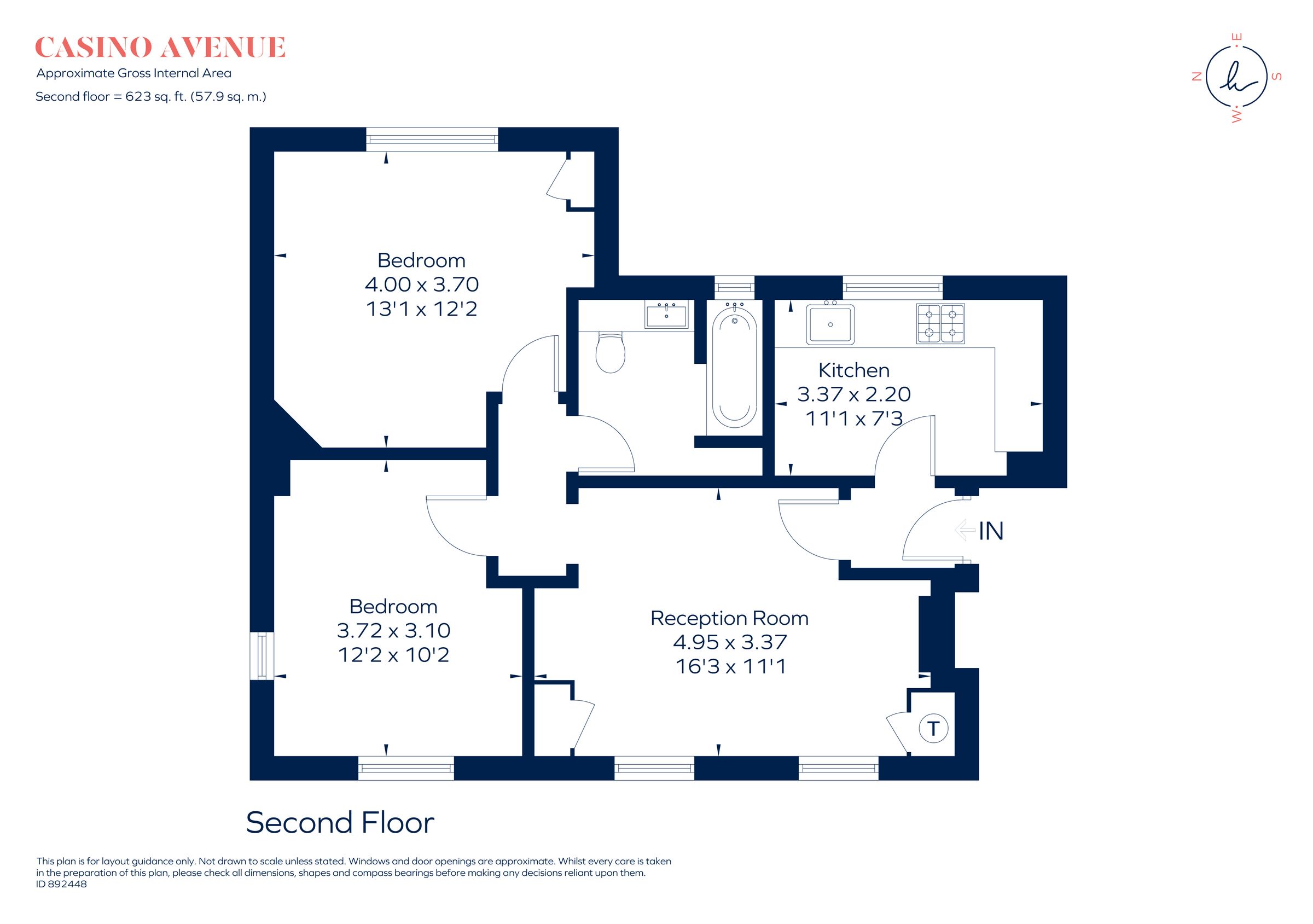 2 bed flat for sale in Casino Avenue, London SE24 Zoopla