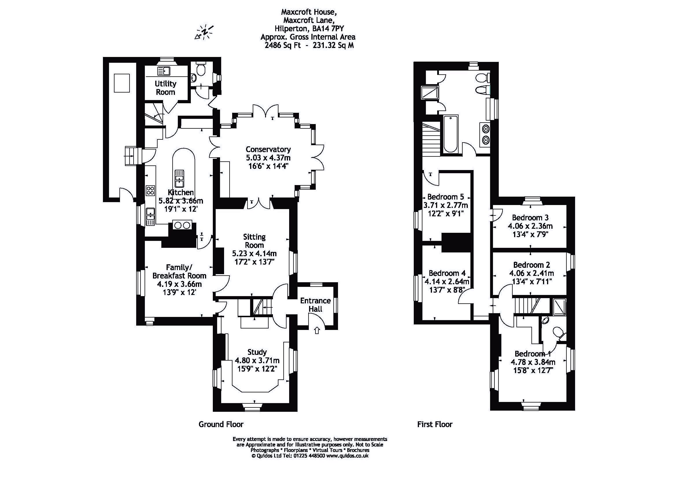 5 bed detached house for sale in Maxcroft Lane, Hilperton Marsh