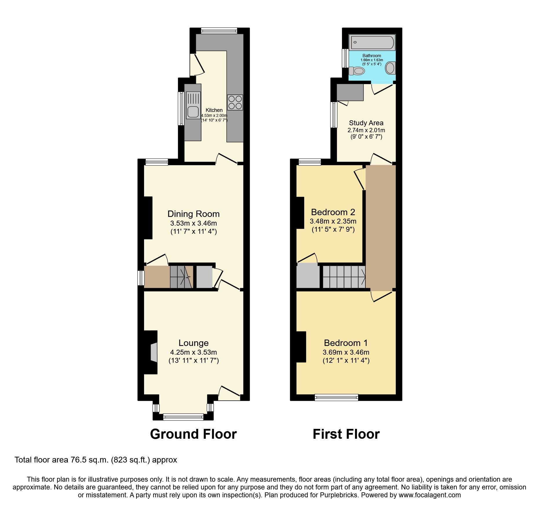 2 bed terraced house for sale in Hawkesbury Road, Aylestone, Leicester