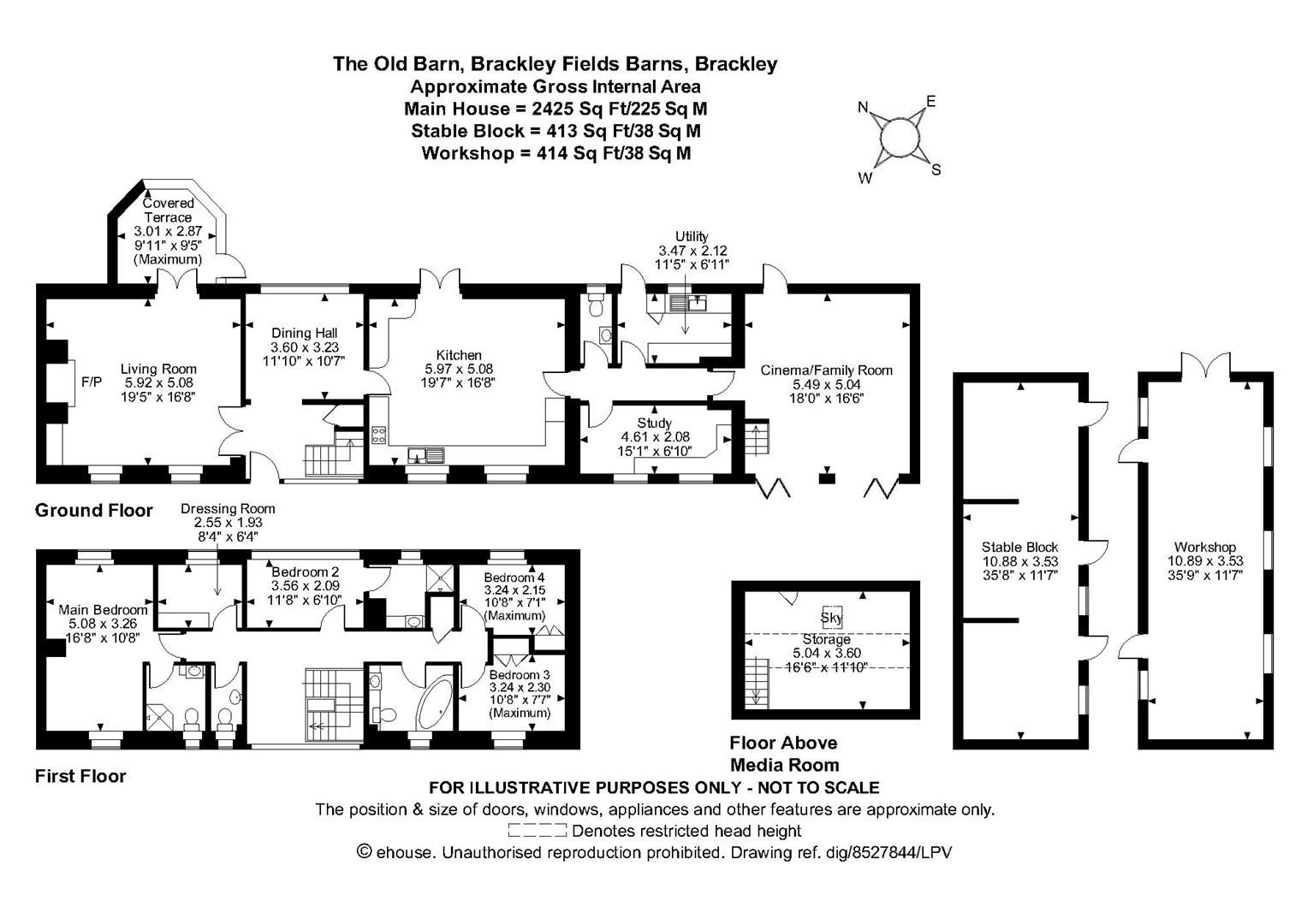 5 bed semidetached house for sale in Halse Road, Brackley