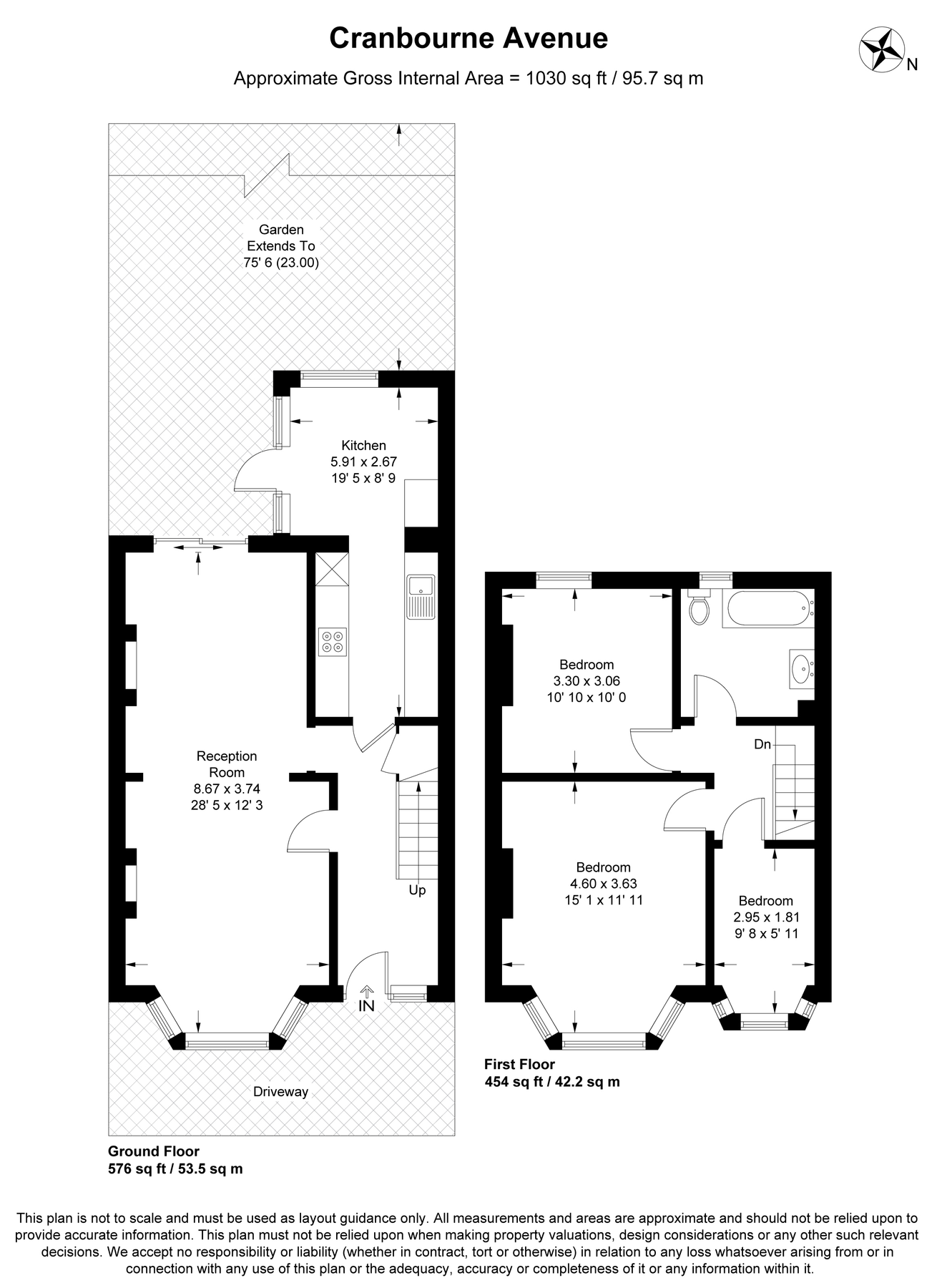 3 bed terraced house to rent in Cranbourne Avenue, London E11 - Zoopla