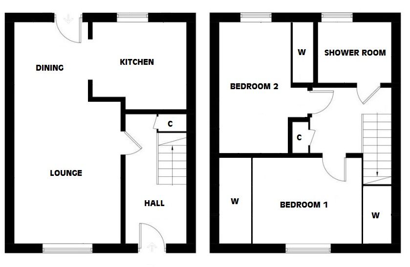2 bed terraced house for sale in St. Giles Park, Hamilton ML3 Zoopla