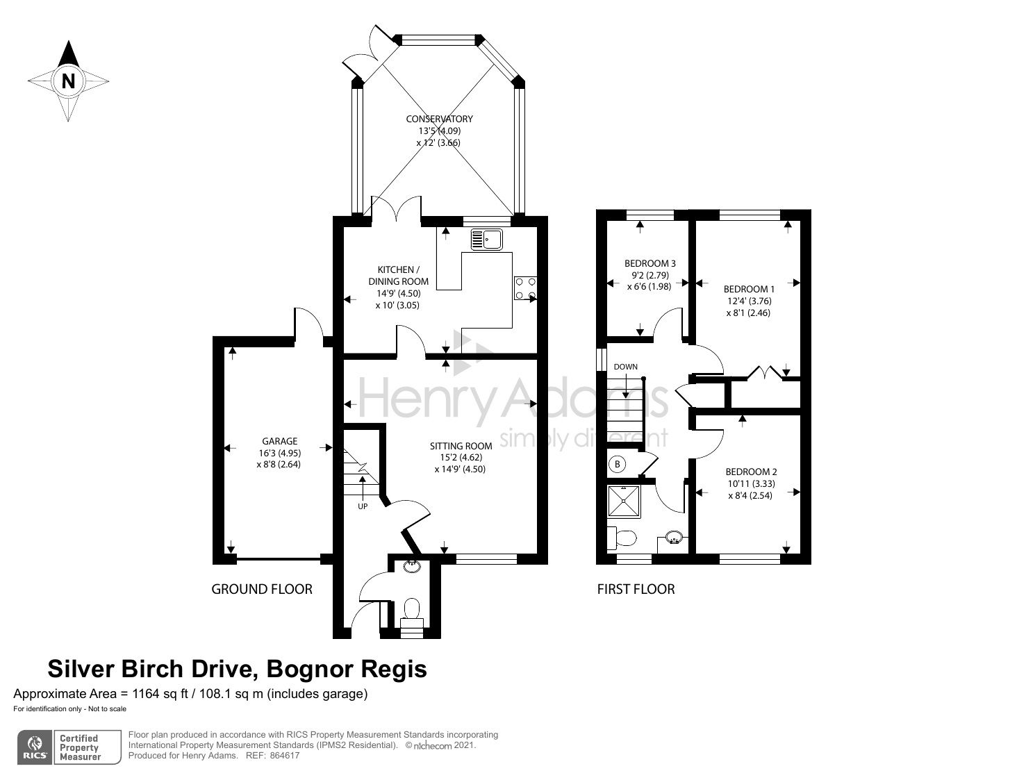 3 bed detached house for sale