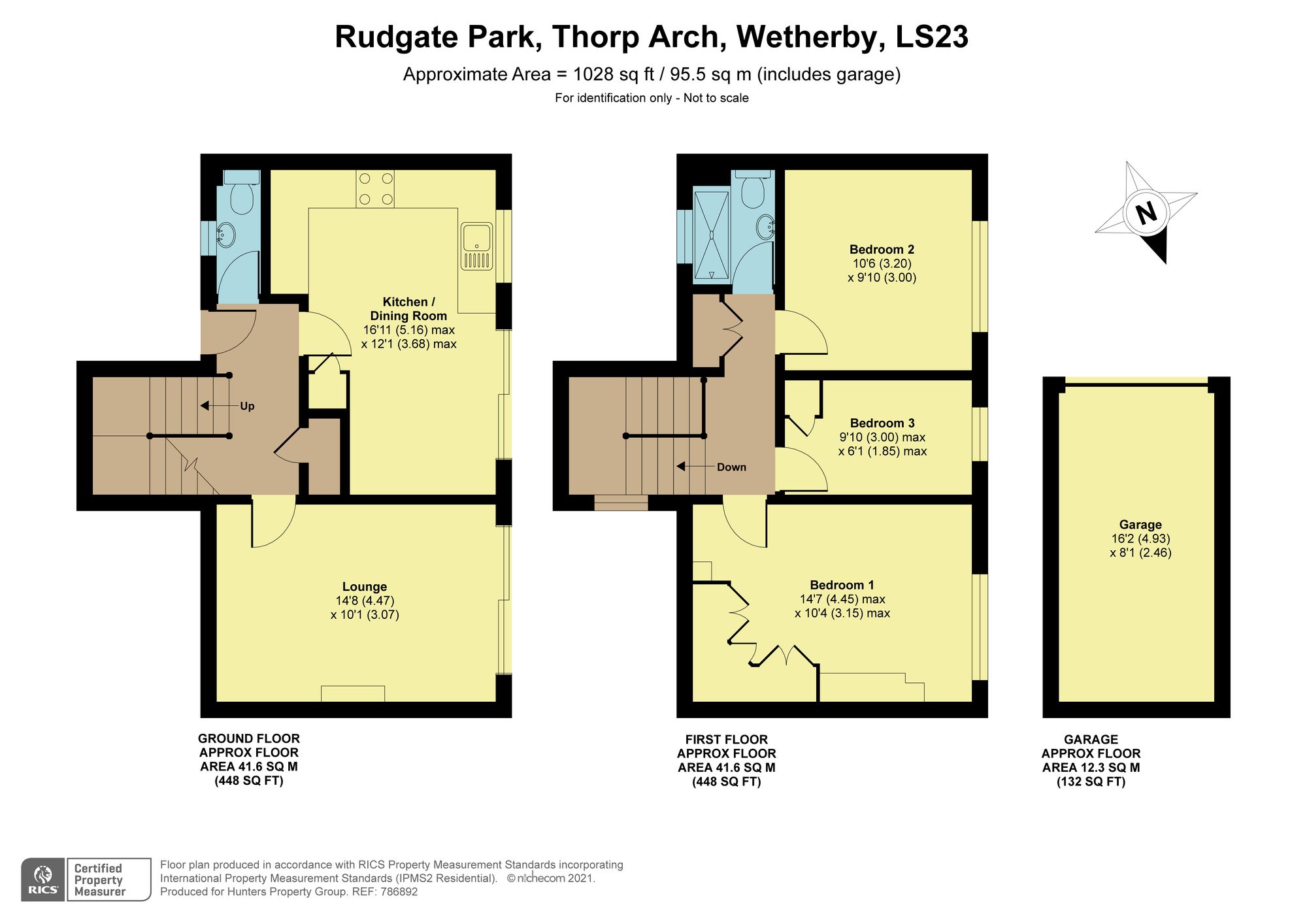 3 bed semidetached house for sale in Rudgate Park, Thorp Arch