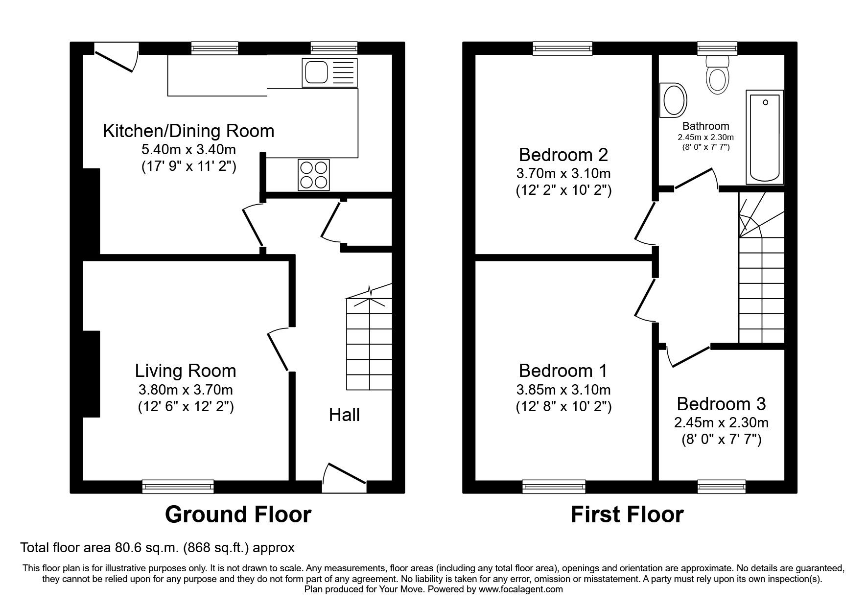 3 bed terraced house for sale in Croft Avenue, Wallsend, Tyne And Wear