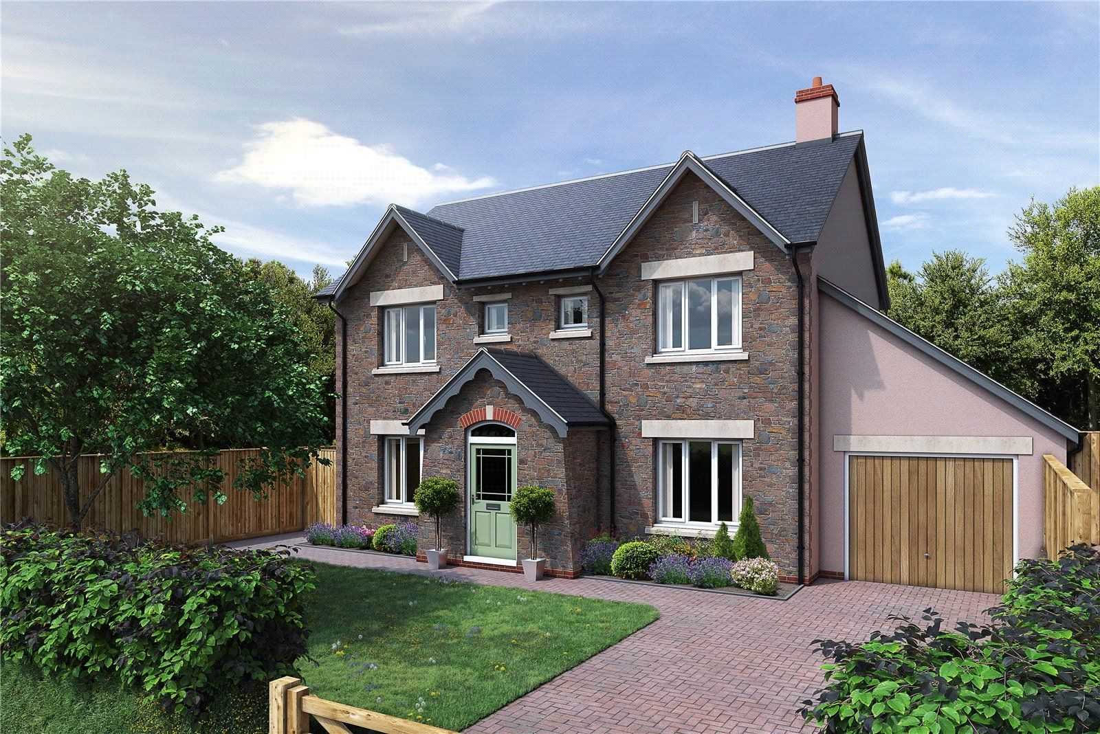 New home, 4 bed detached house for sale in Clarkes Lane, Merton