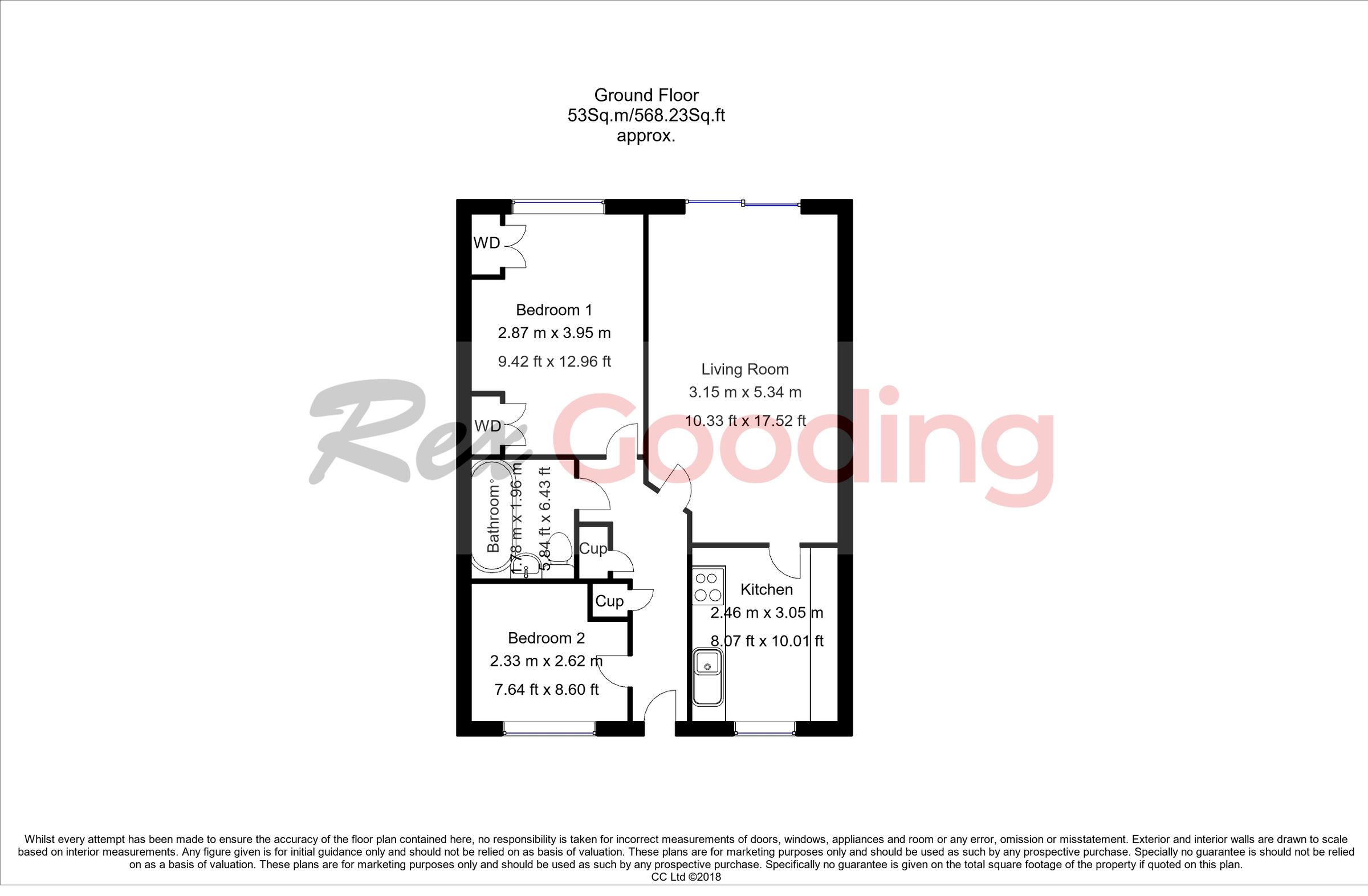 2 bed flat for sale in Marlborough Court, West Bridgford NG2 Zoopla