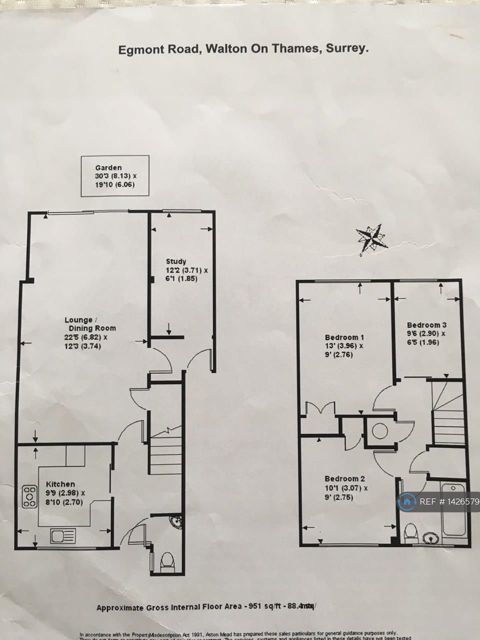 3 bed semidetached house to rent in Egmont Road, WaltonOnThames KT12 Zoopla
