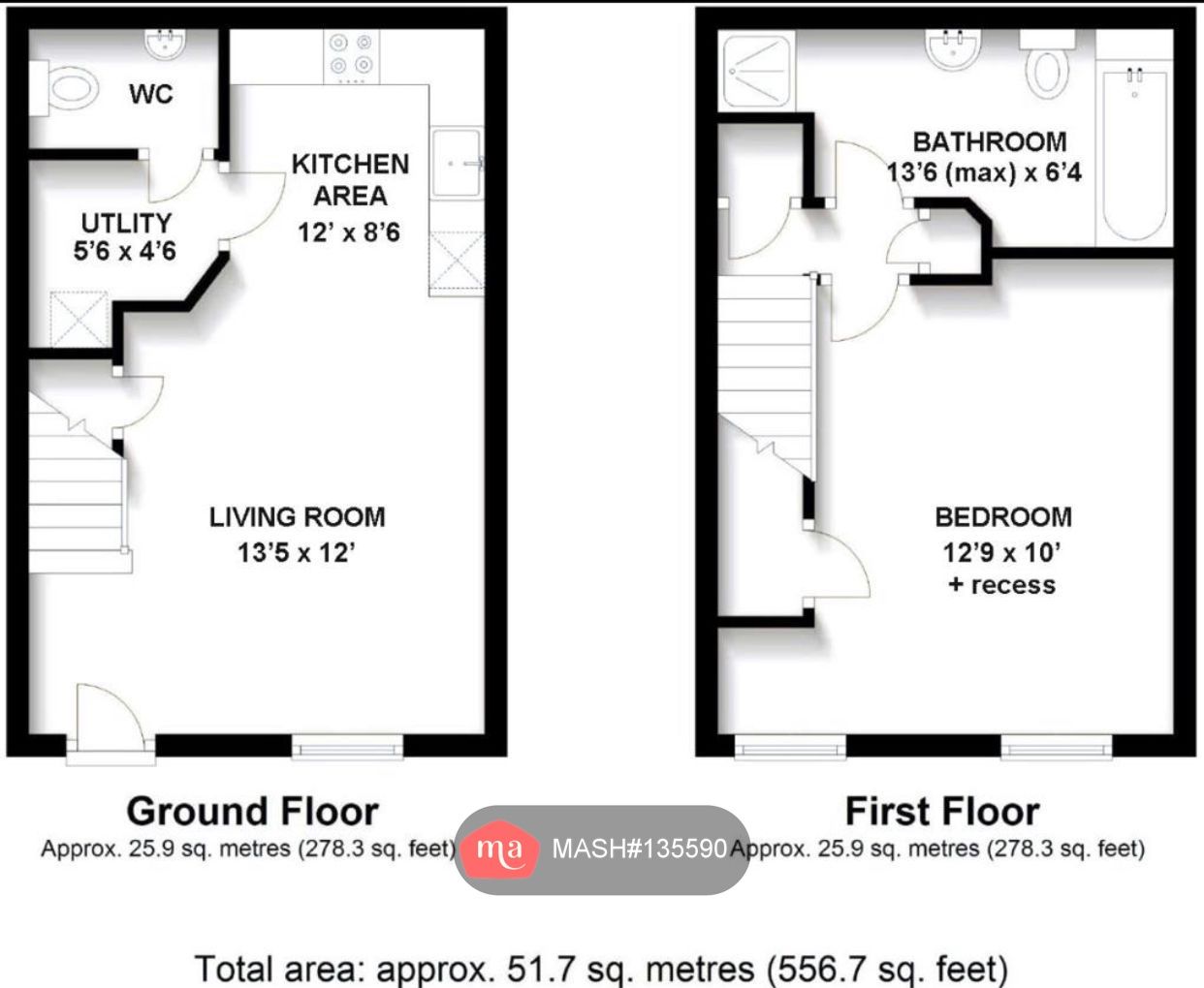 1 bed terraced house to rent in High Street, Sandridge, St.Albans AL4