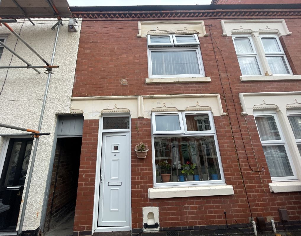 2 bed terraced house for sale in 44 Latimer Street, Off Hinckley Road