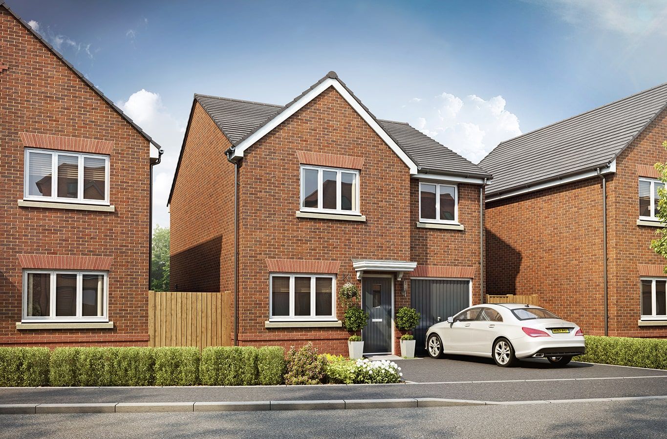 New home, 4 bed detached house for sale in The Ridings, Whittingham