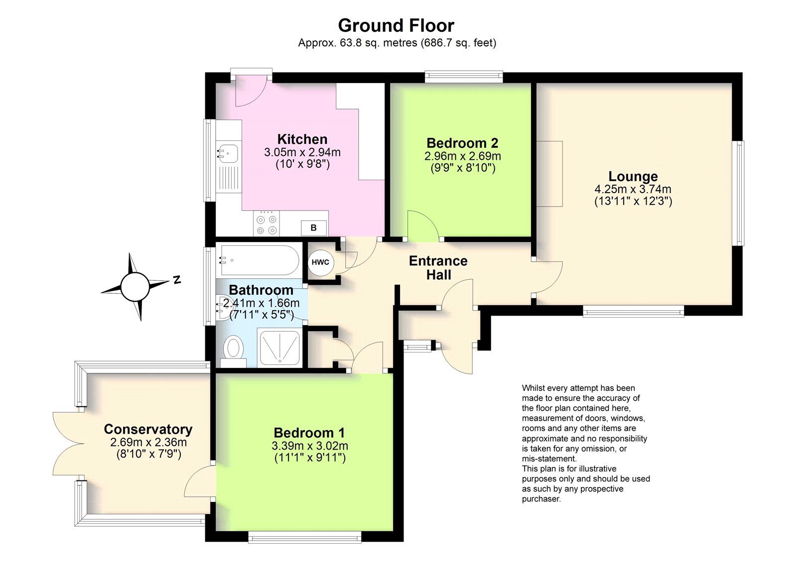 2 bed bungalow for sale in Cokeham Lane, Sompting, West Sussex BN15