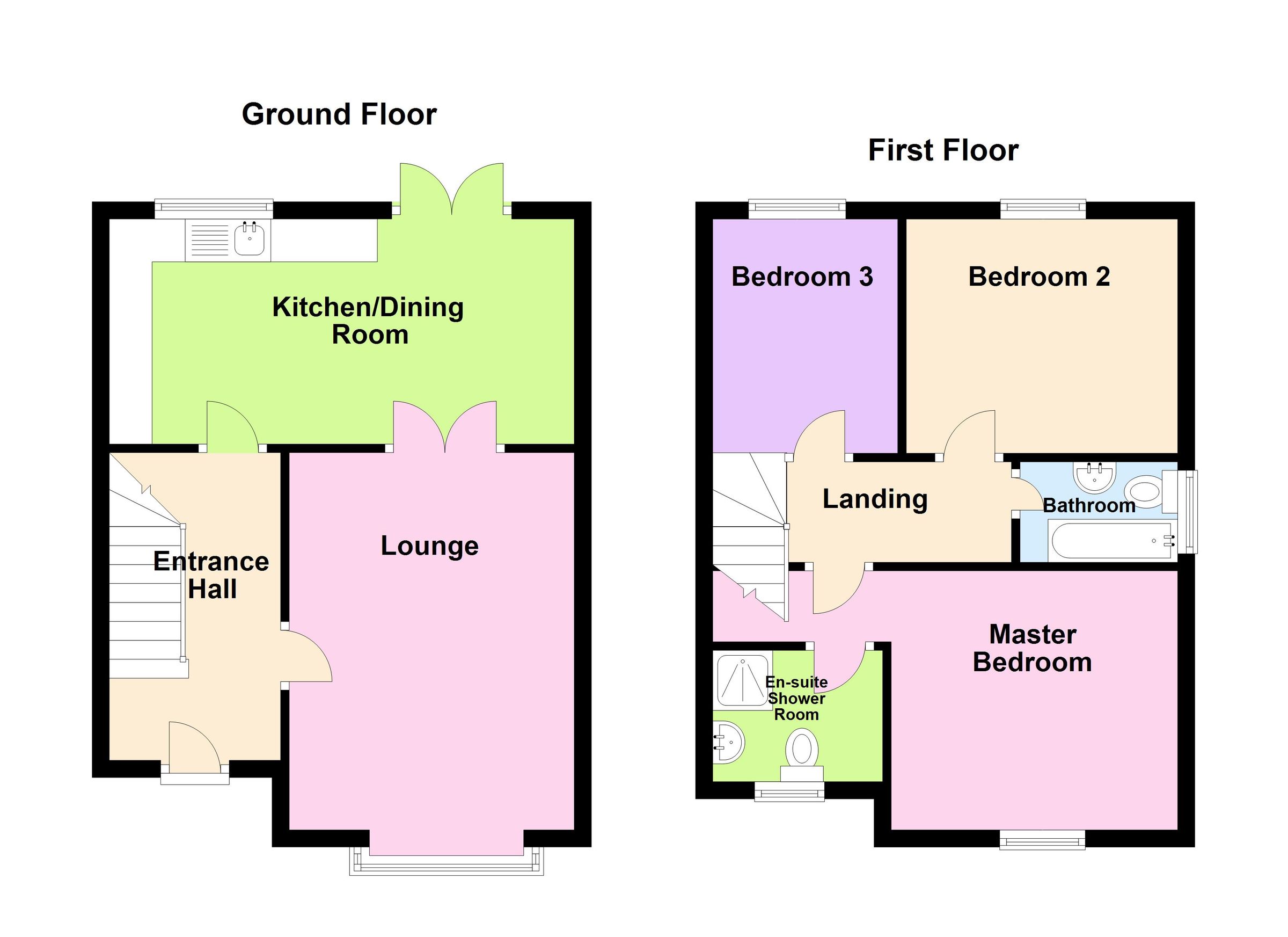 3 bed semidetached house for sale in Bates Park, Greenisland