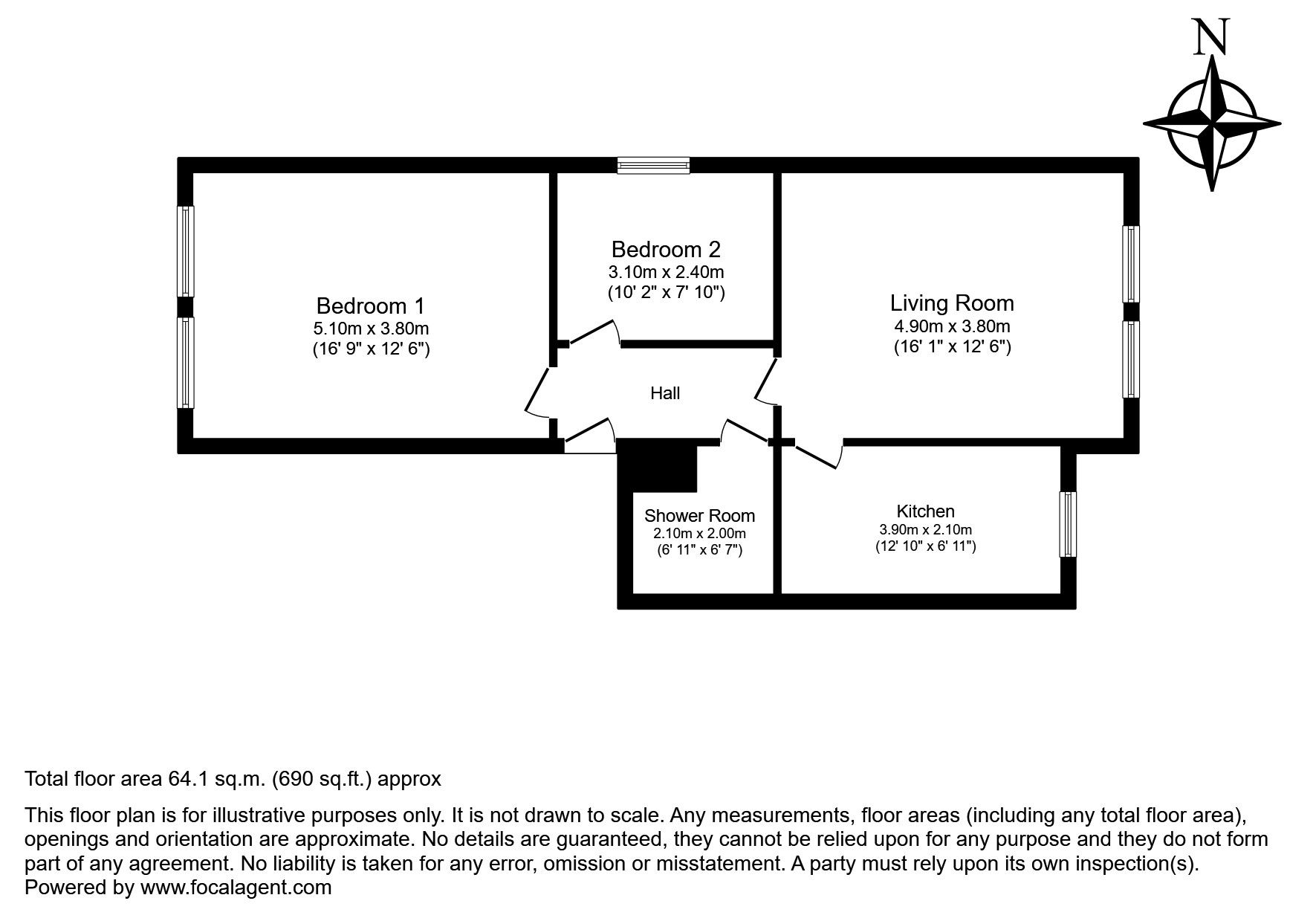 2 bed flat for sale in Florence Road, Ealing, London W5 Zoopla
