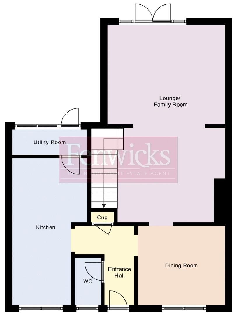 4 bed terraced house for sale in Bosham Walk, Peel Common, Gosport PO13
