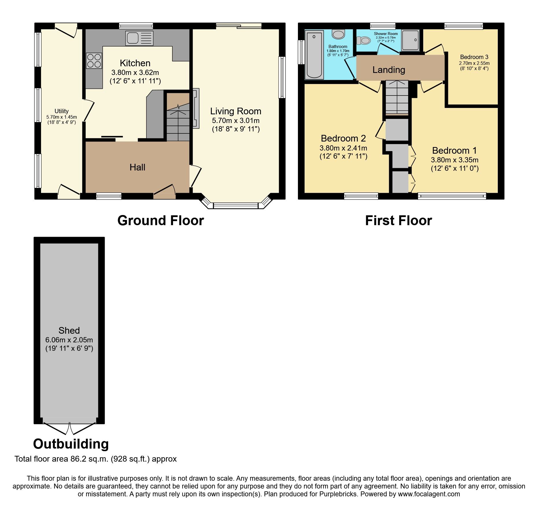 3 bed end terrace house for sale in Riddings Crescent, Pelsall, Walsall