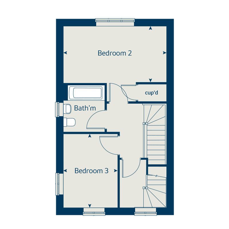 New home, 3 bed detached house for sale in "The Beech" at Curbridge, Botley, Southampton SO30