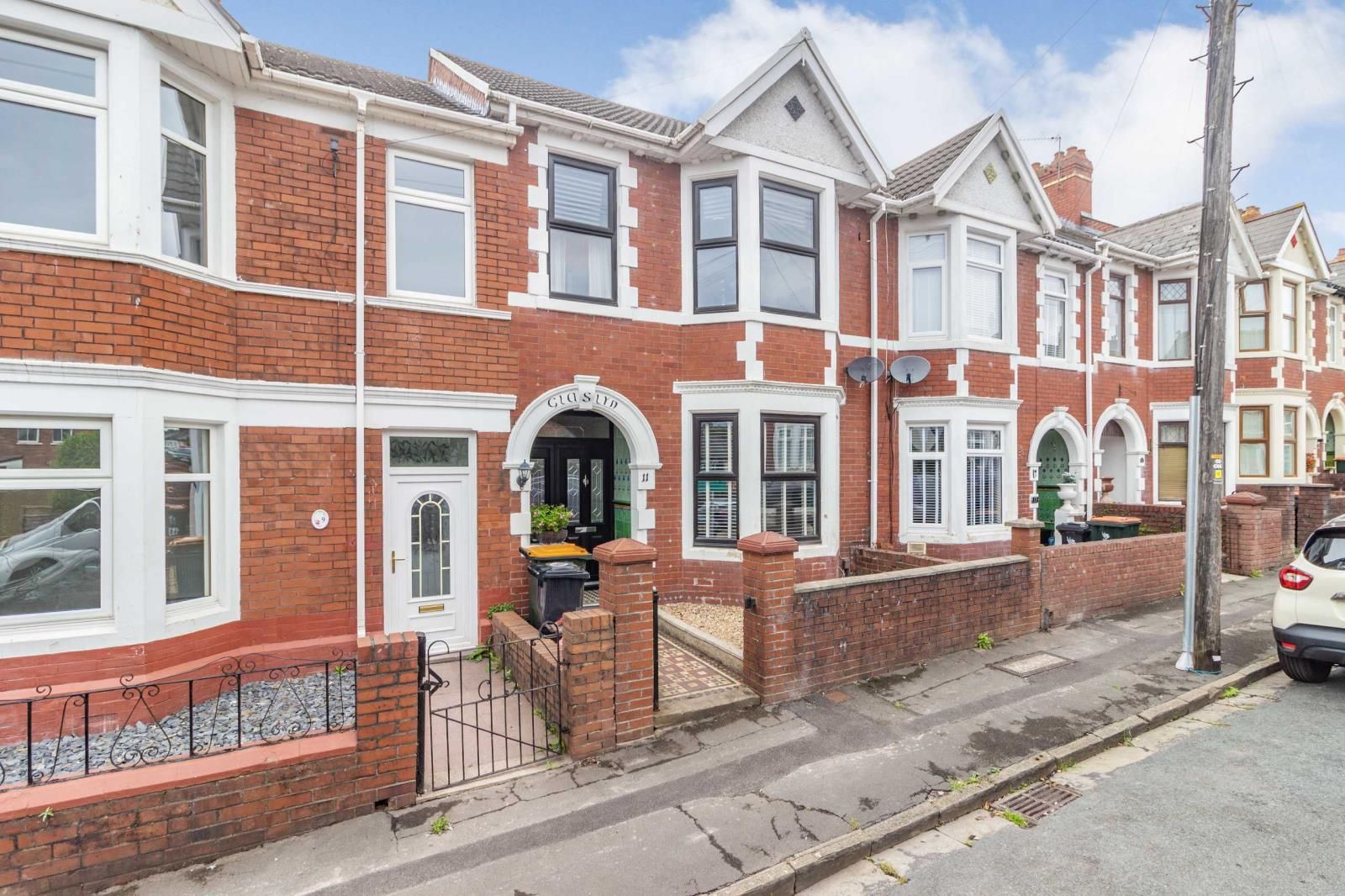 3 bed terraced house for sale in Hubert Road, St Julians, Newport NP19
