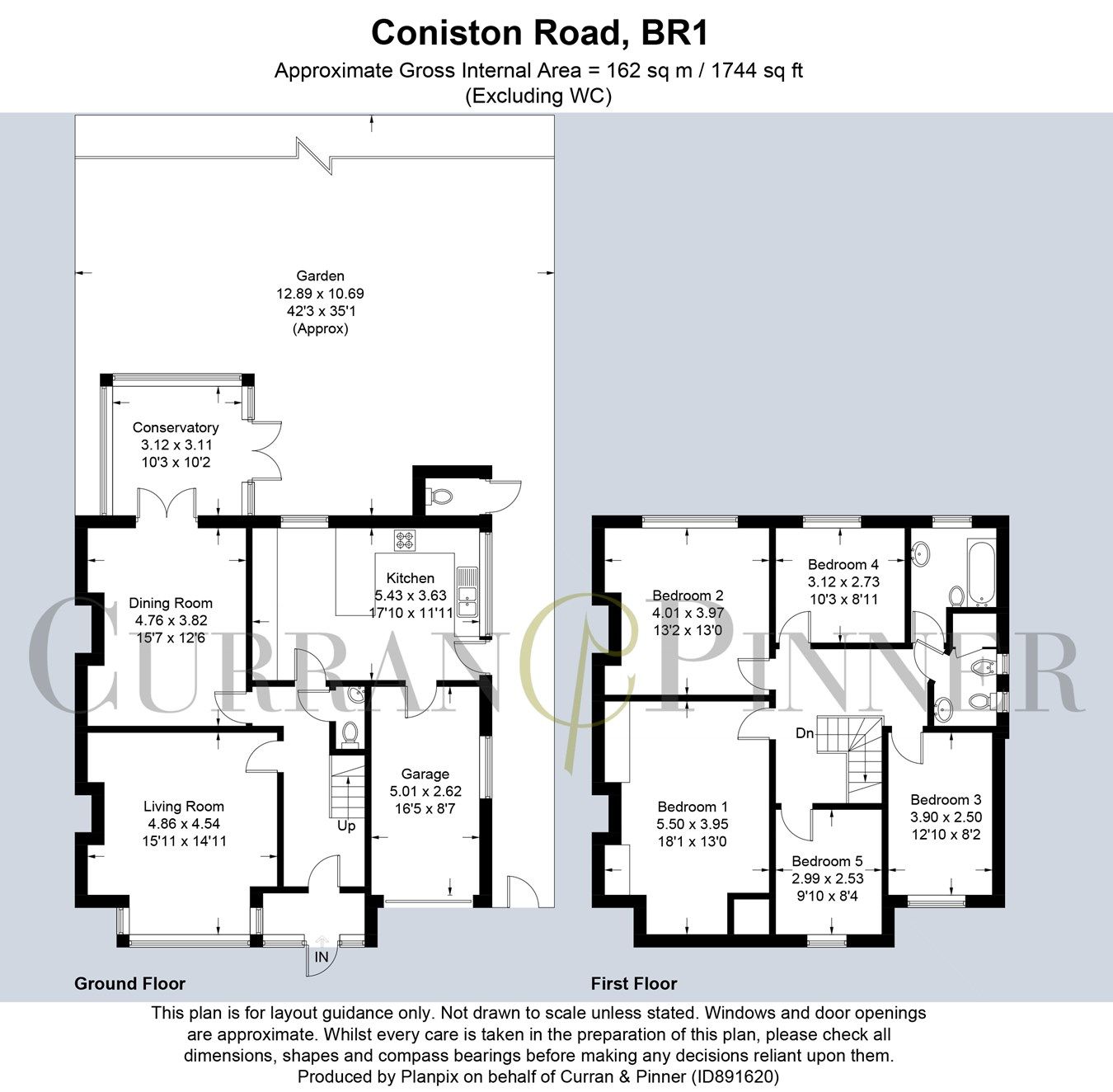 5 bed semidetached house for sale in Coniston Road, Bromley BR1 Zoopla