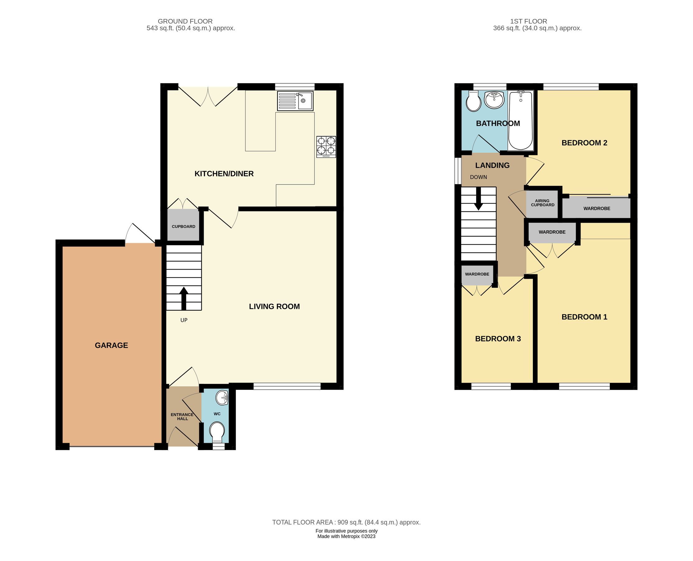 3 bed semidetached house for sale in Apseleys Mead, Bradley Stoke