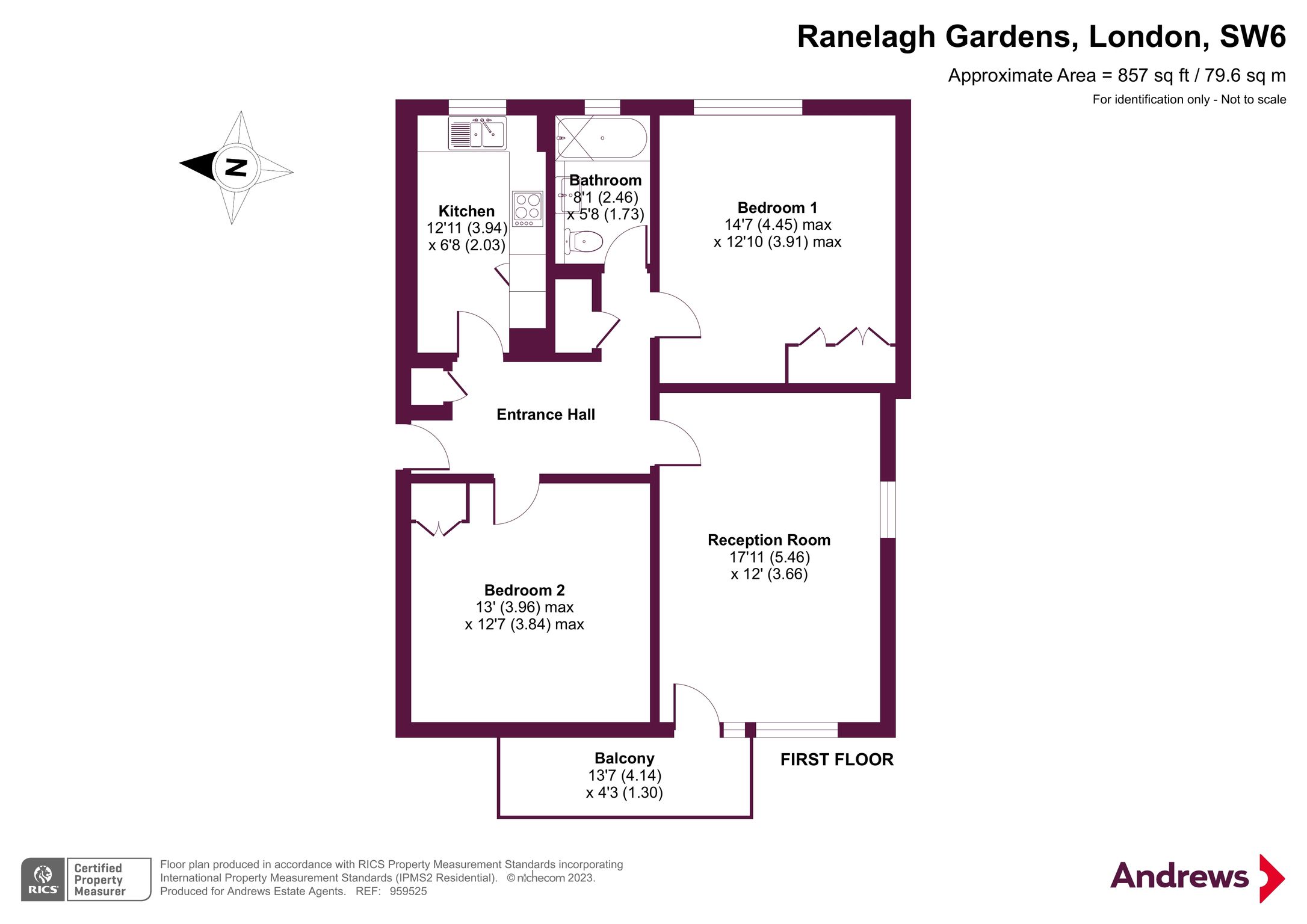 2 bed flat for sale in Ranelagh Gardens, London SW6 Zoopla