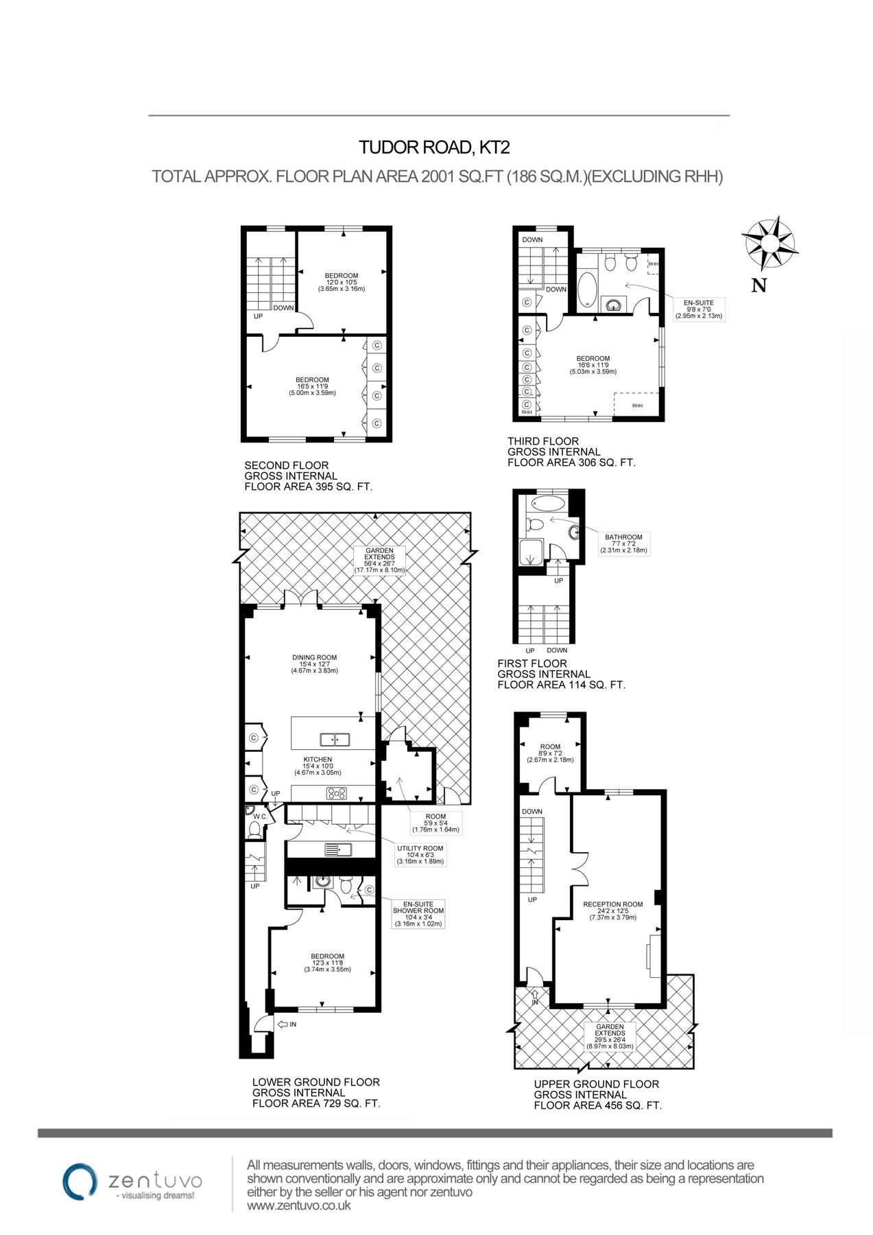 4 bed semidetached house for sale in Tudor Road, Kingston Upon Thames