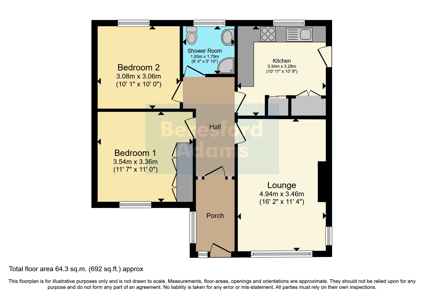 2 bed bungalow for sale in Bryn Awelon, Mold, Flintshire CH7 Zoopla
