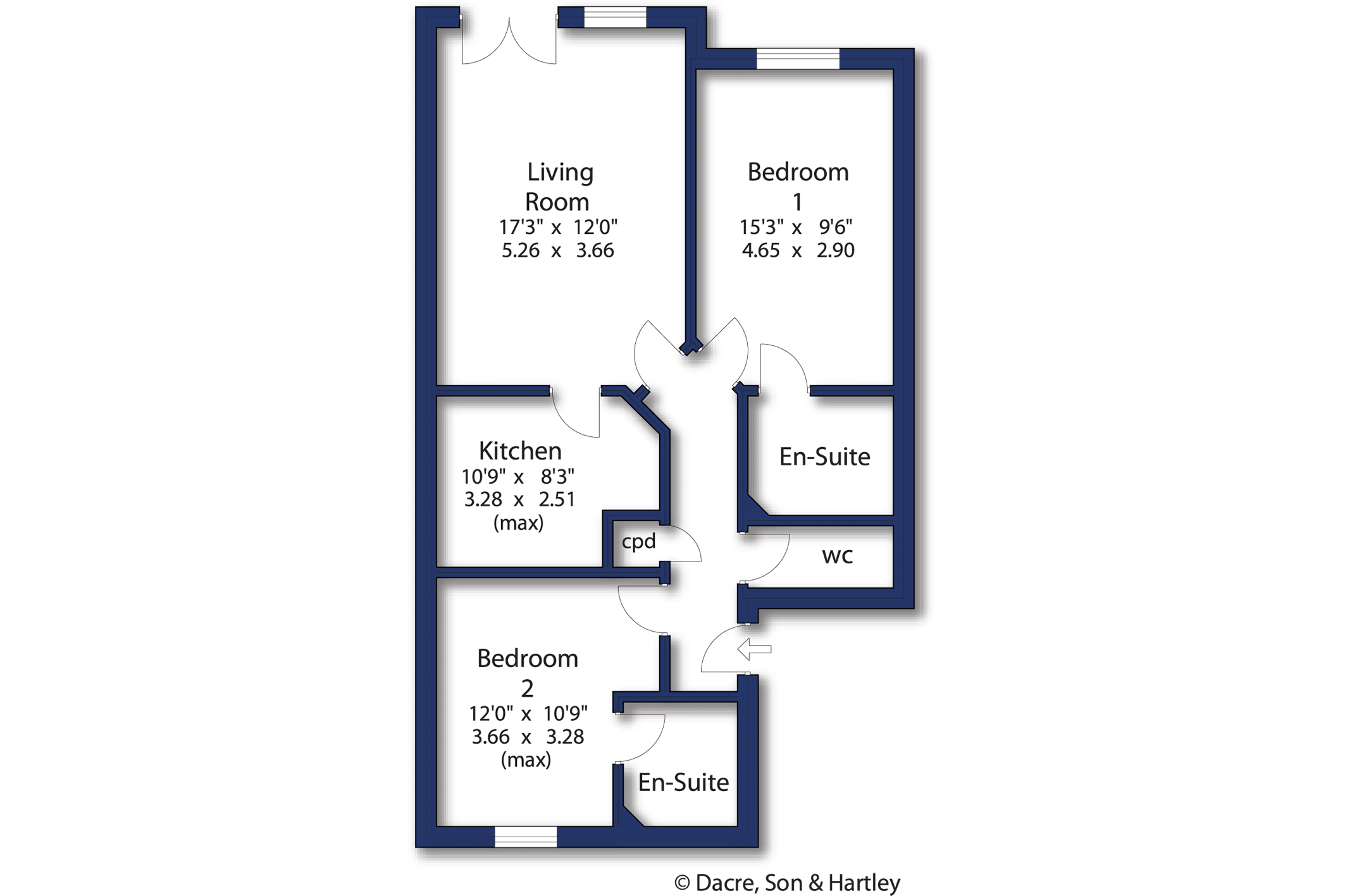 2 bed flat for sale in Howden Clough Road, Morley, Leeds, West